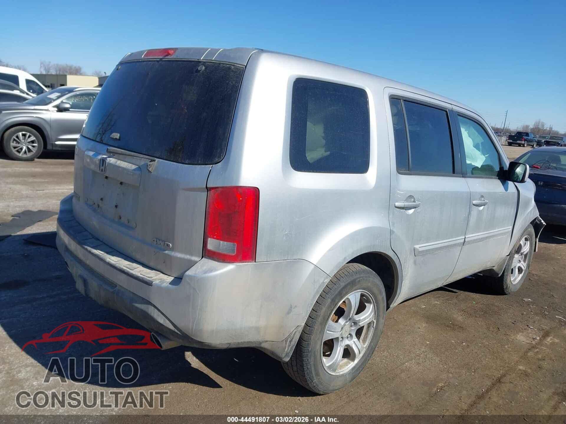 HONDA PILOT 2014 - 5FNYF4H44EB024357