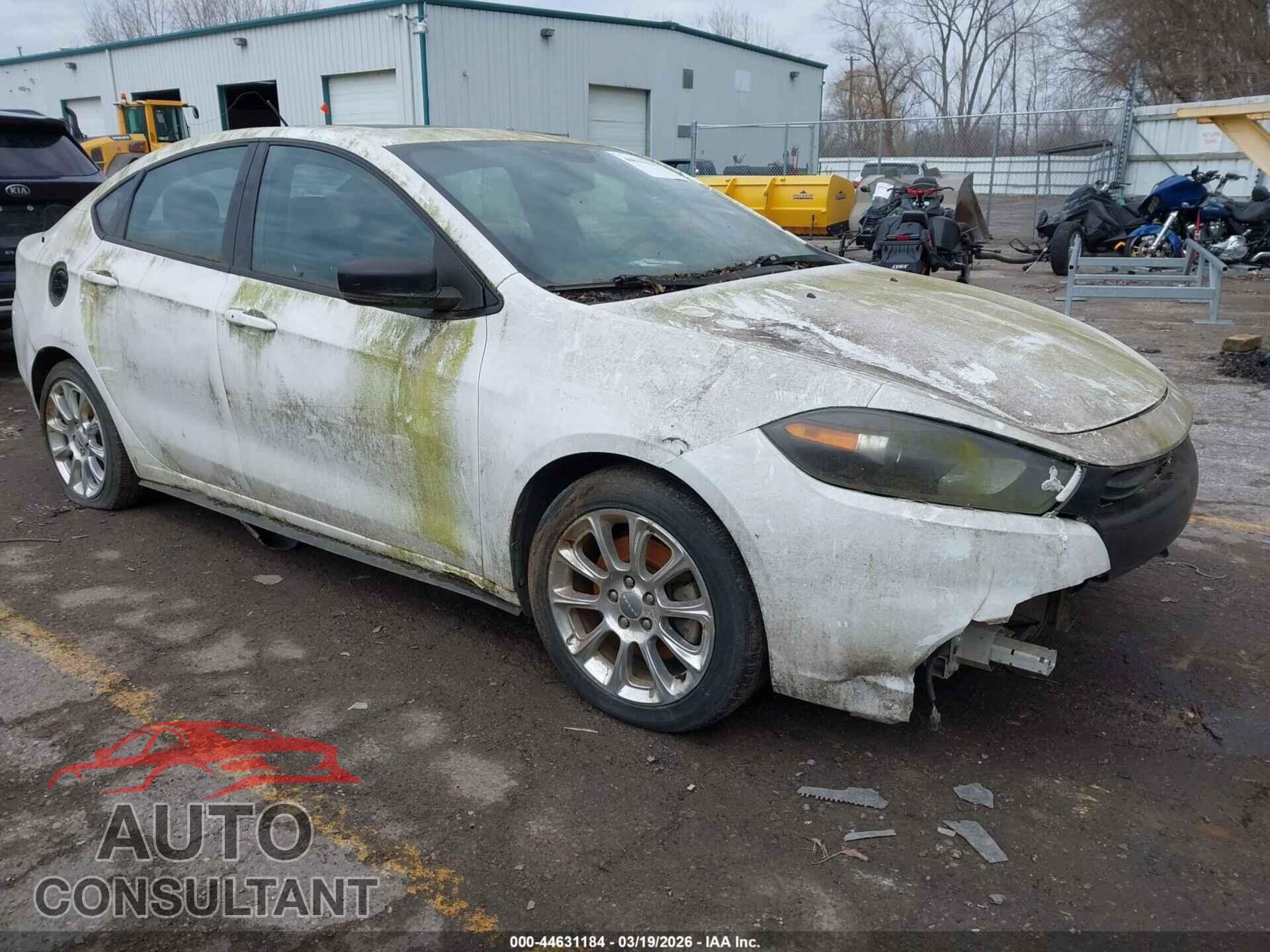 DODGE DART 2014 - 1C3CDFEB5ED862102