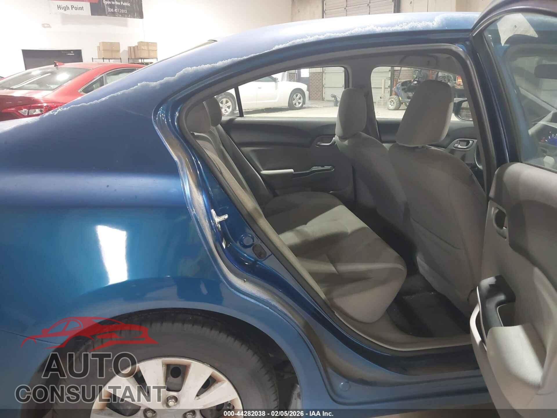 HONDA CIVIC 2012 - 2HGFB2F54CH531870