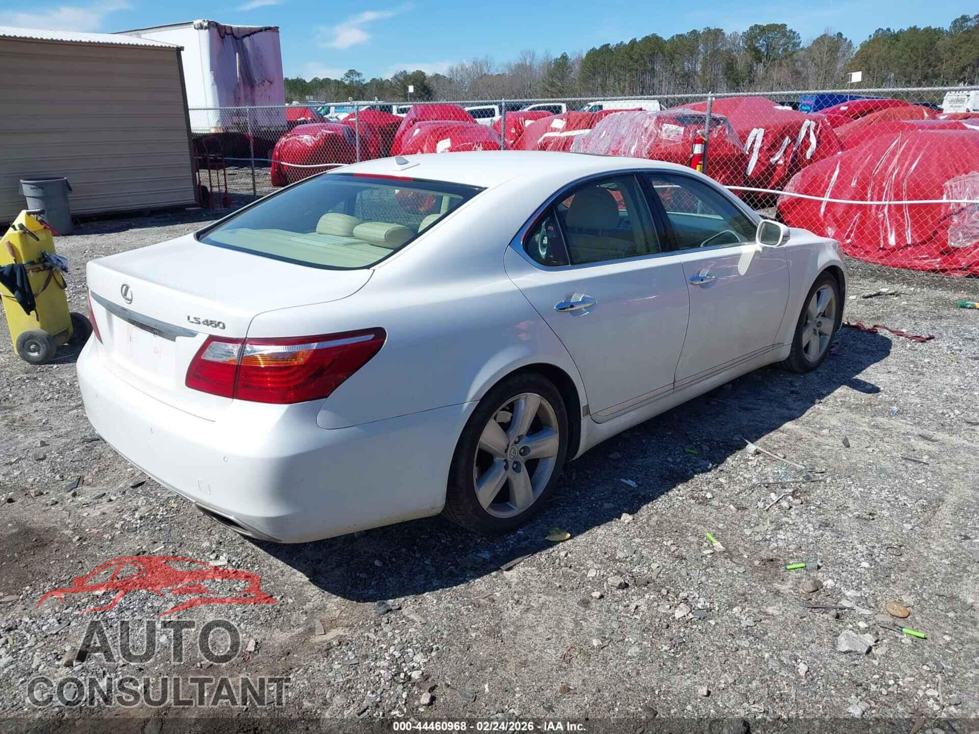LEXUS LS 460 2012 - JTHBL5EF6C5113306