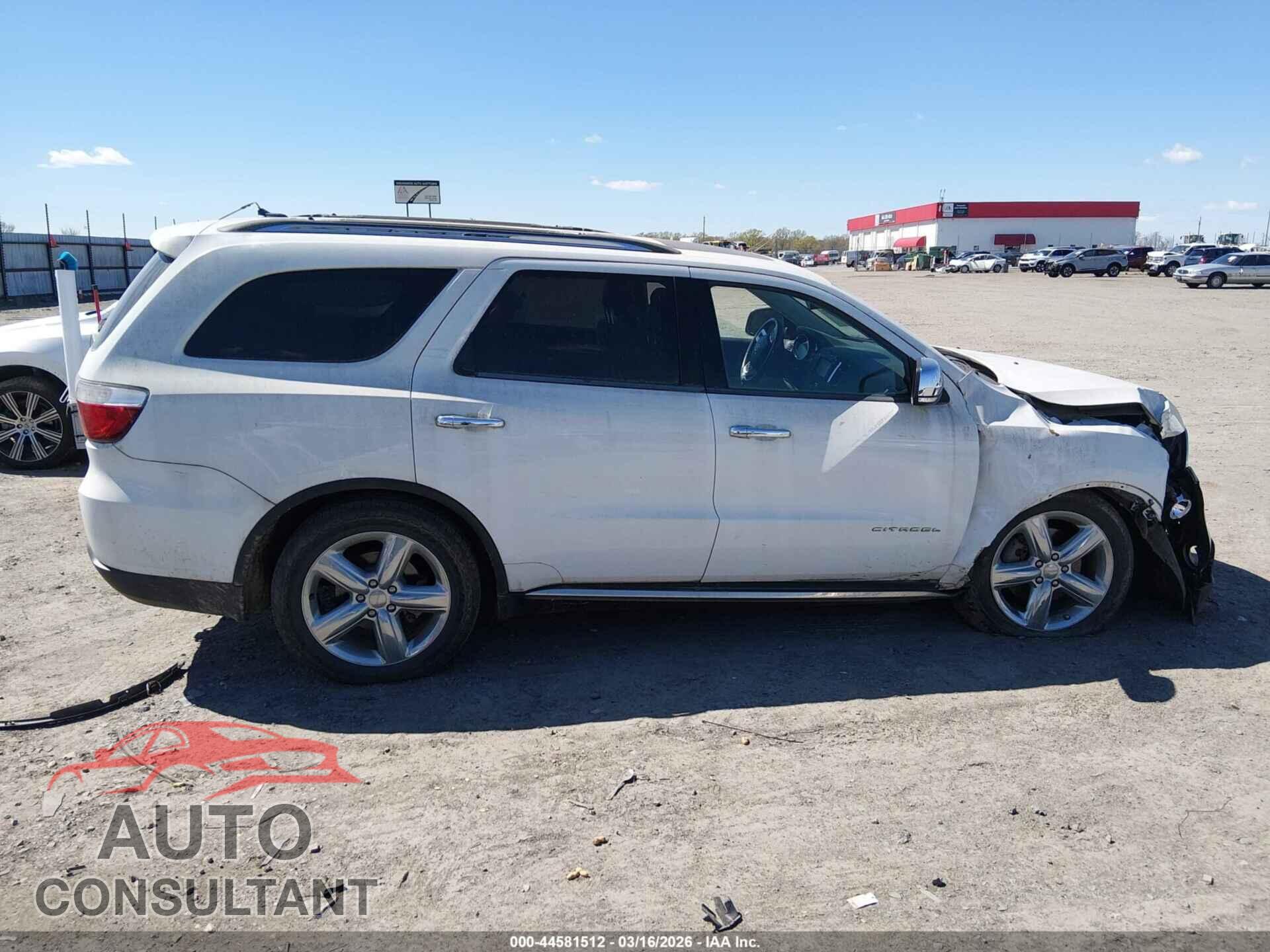 DODGE DURANGO 2013 - 1C4SDHET1DC671924