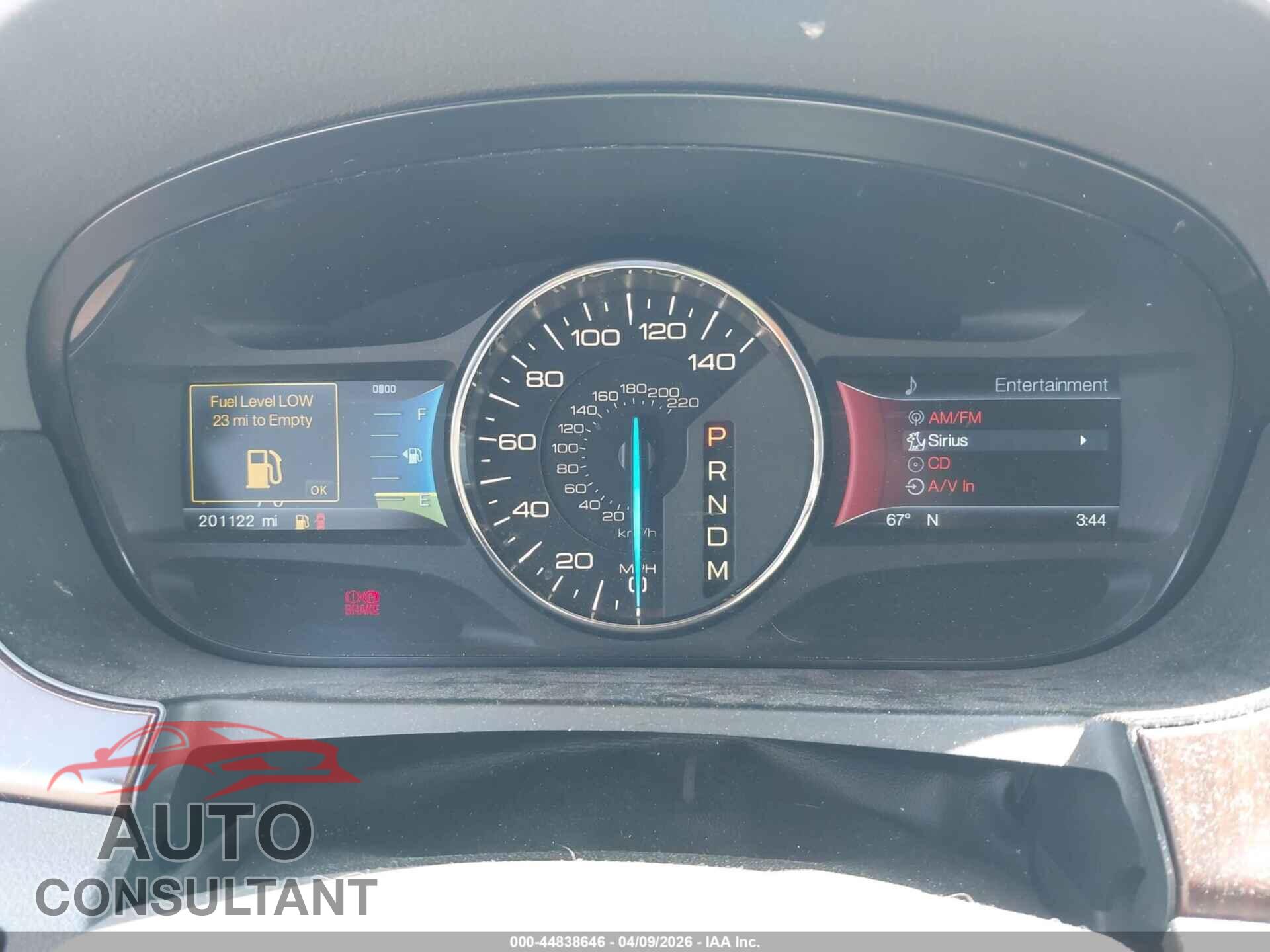 FORD EDGE 2012 - 2FMDK4KC0CBA09564