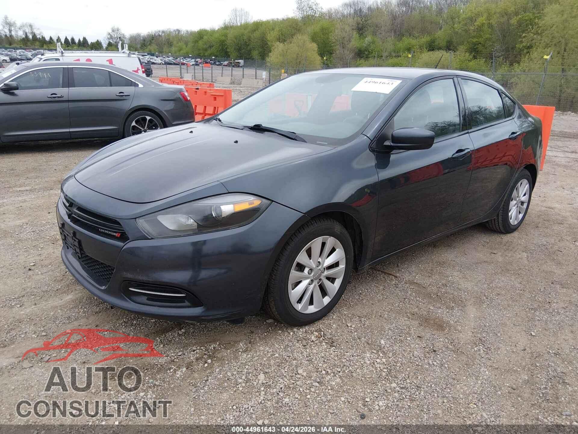 DODGE DART 2014 - 1C3CDFBB2ED877452