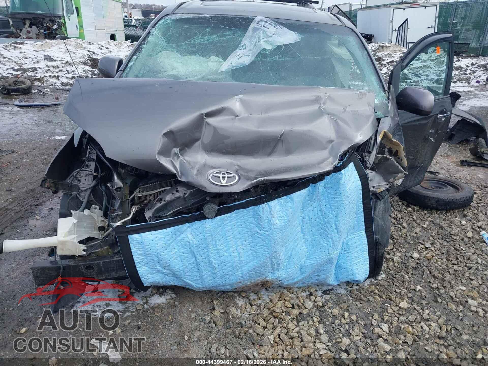TOYOTA SIENNA 2013 - 5TDXK3DC8DS399192