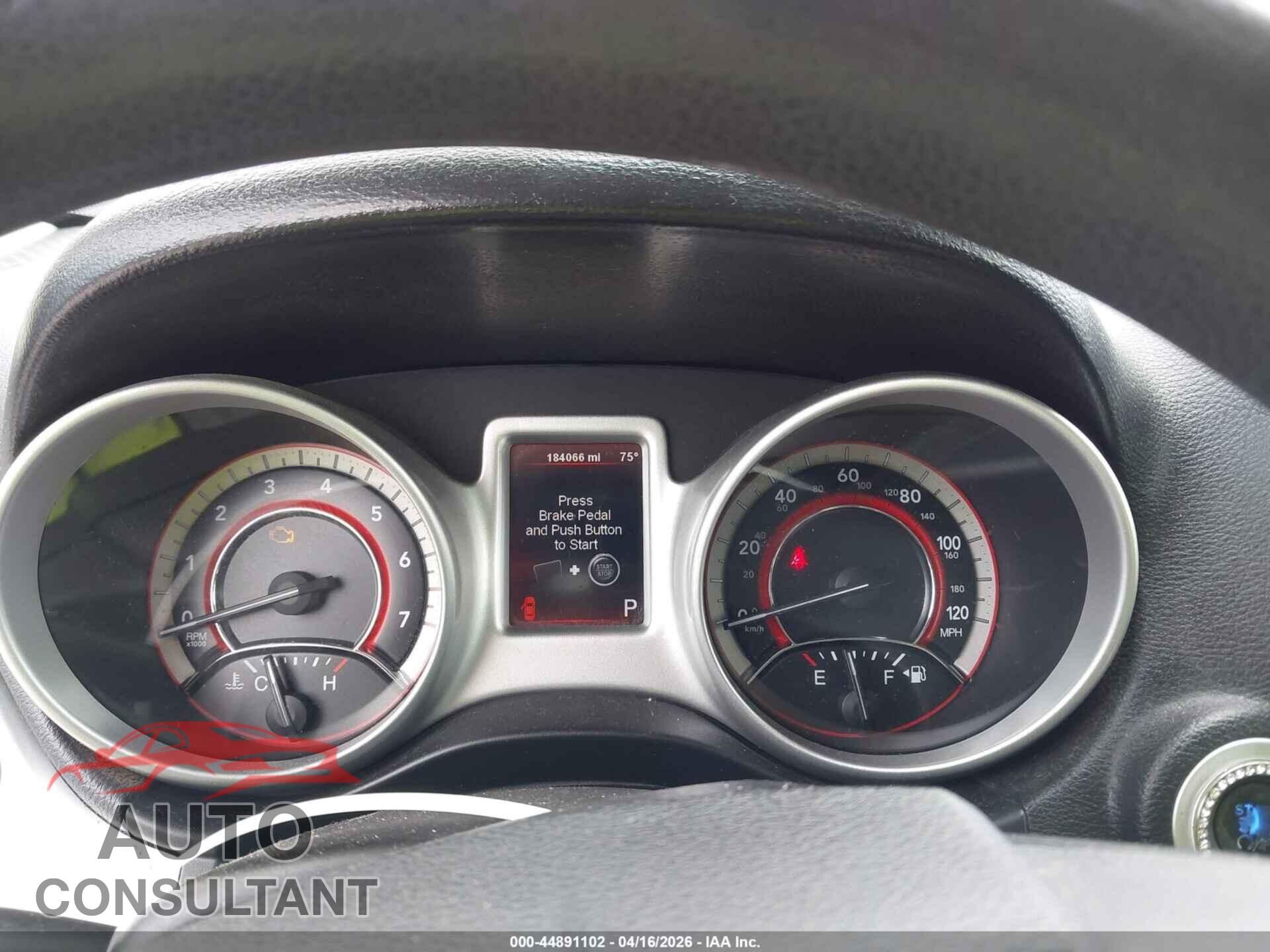 DODGE JOURNEY 2012 - 3C4PDCBB0CT392441