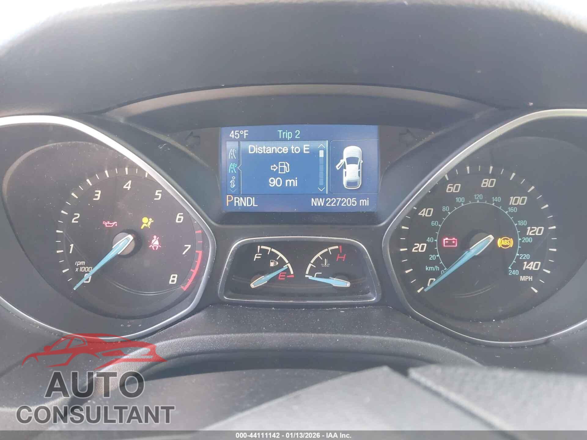 FORD FOCUS 2014 - 1FADP3F20EL365670