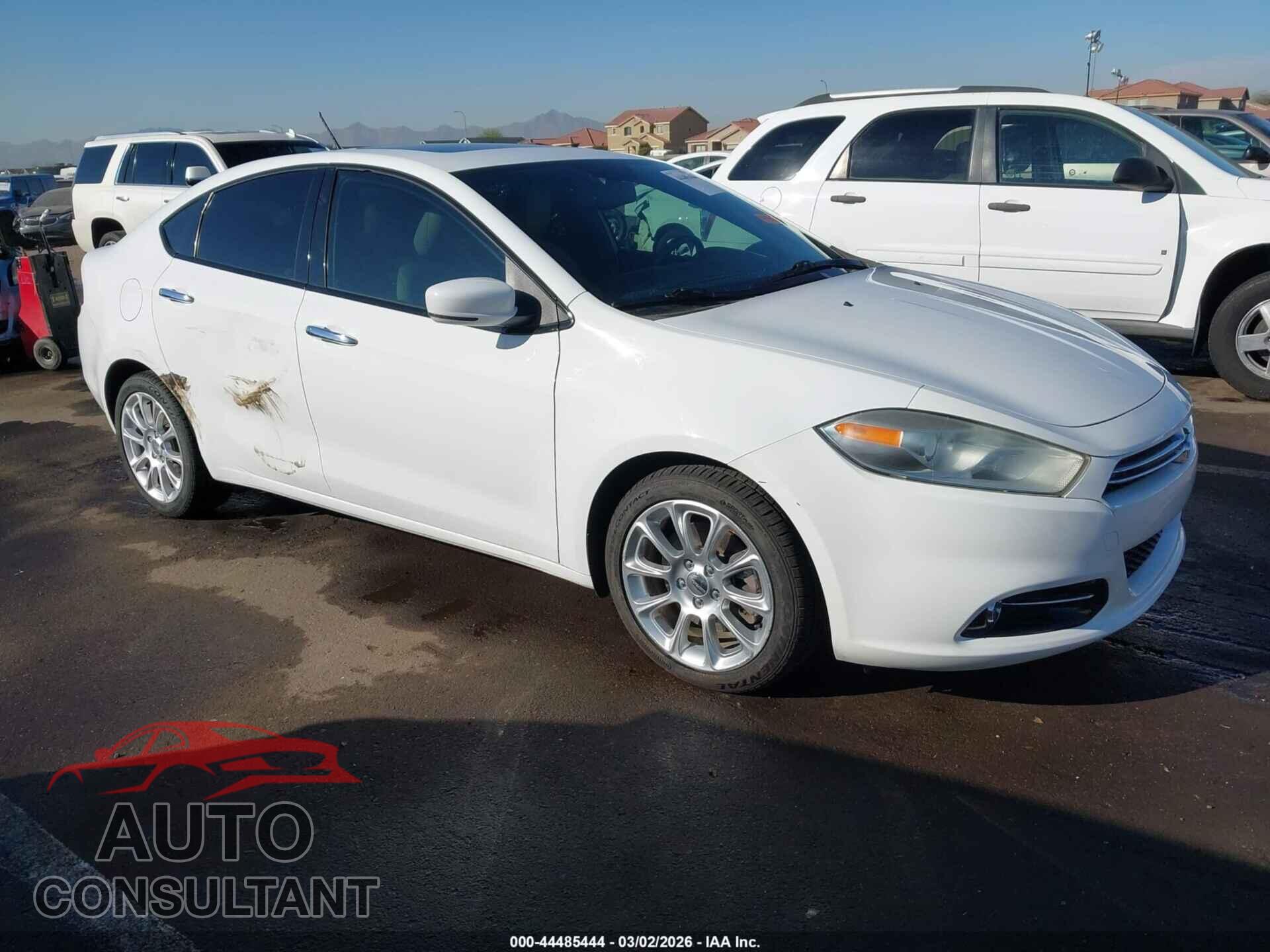 DODGE DART 2013 - 1C3CDFCA7DD331038