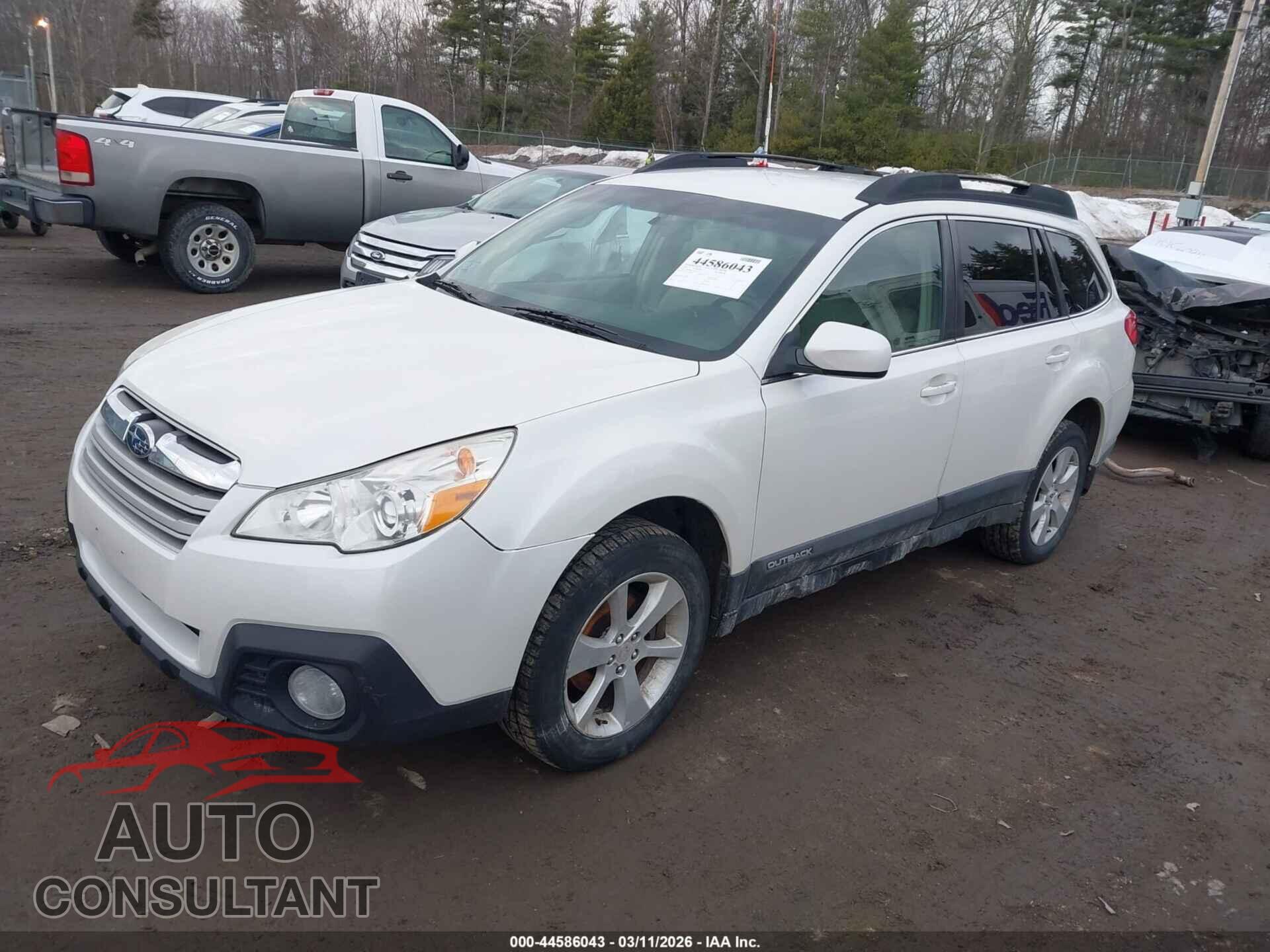 SUBARU OUTBACK 2013 - 4S4BRBCC7D1317317