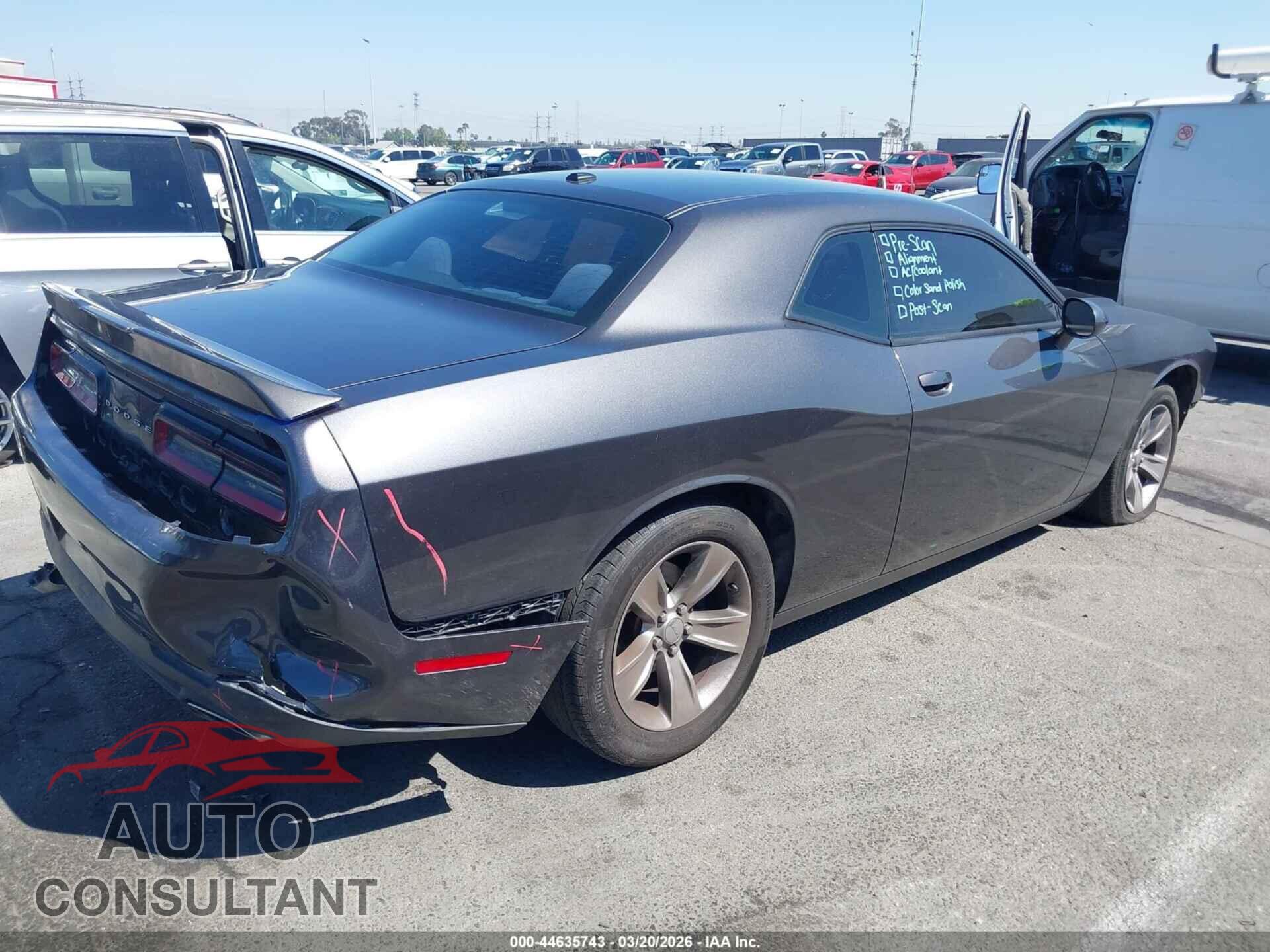 DODGE CHALLENGER 2019 - 2C3CDZAGXKH583620