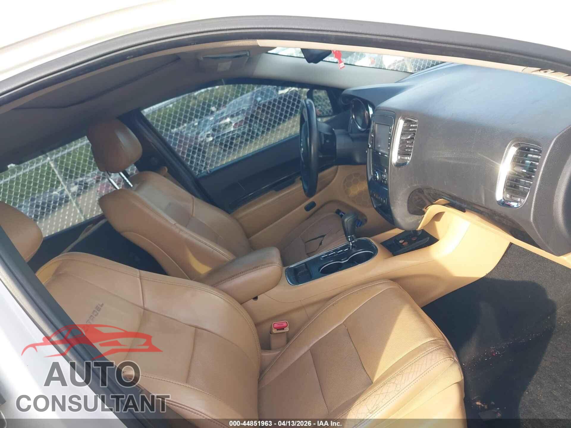 DODGE DURANGO 2012 - 1C4RDHEG3CC126727