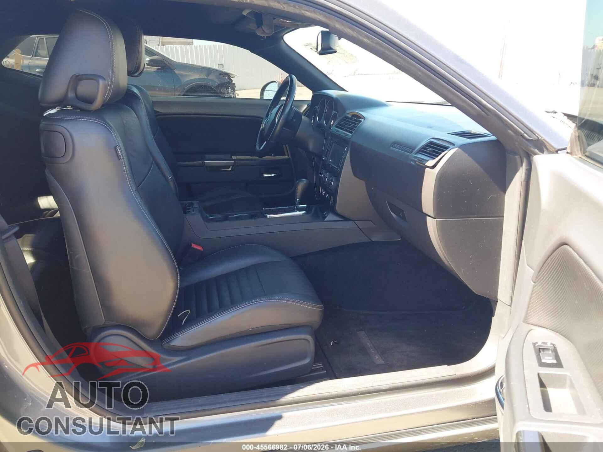 DODGE CHALLENGER 2012 - 2C3CDYAG1CH181237