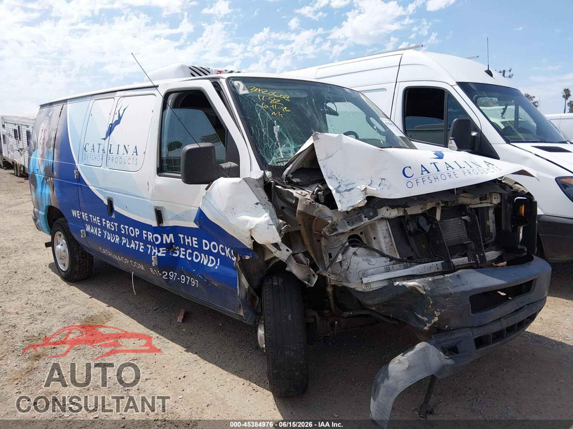 FORD E-150 2012 - 1FTNE1EW1CDA53085