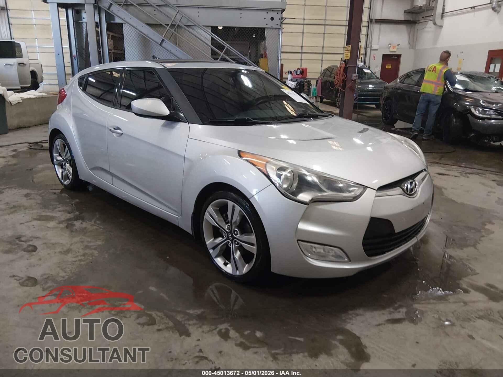 HYUNDAI VELOSTER 2012 - KMHTC6AD0CU079462