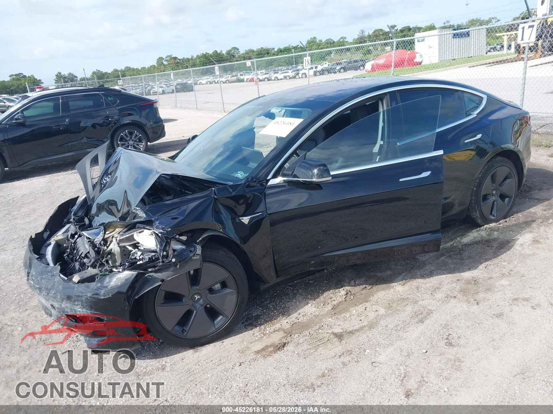 TESLA MODEL 3 2019 - 5YJ3E1EA7KF297598