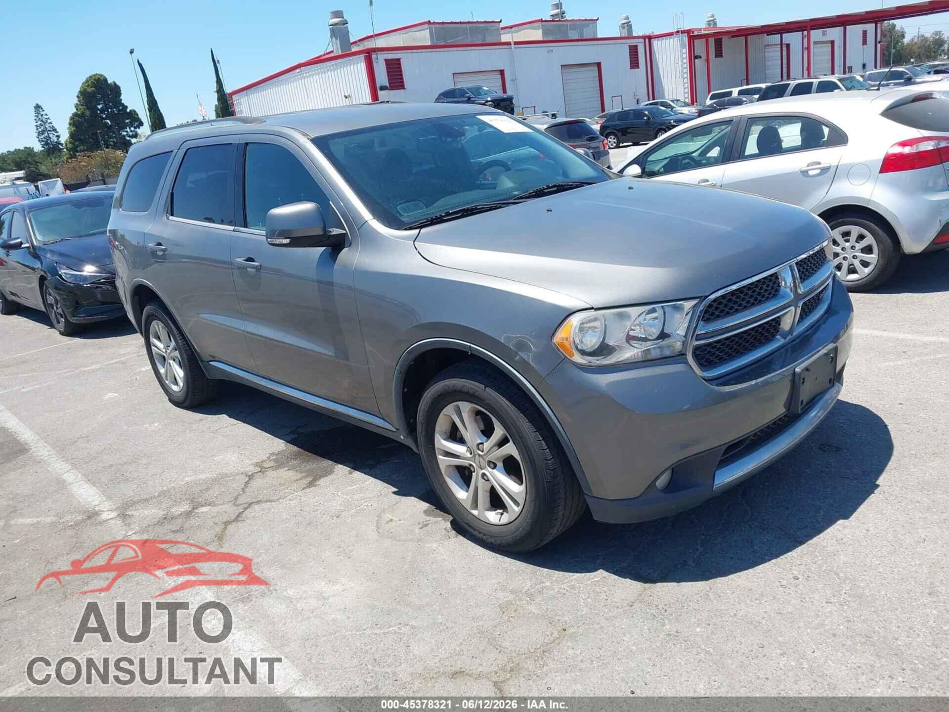 DODGE DURANGO 2012 - 1C4RDJDG8CC247651