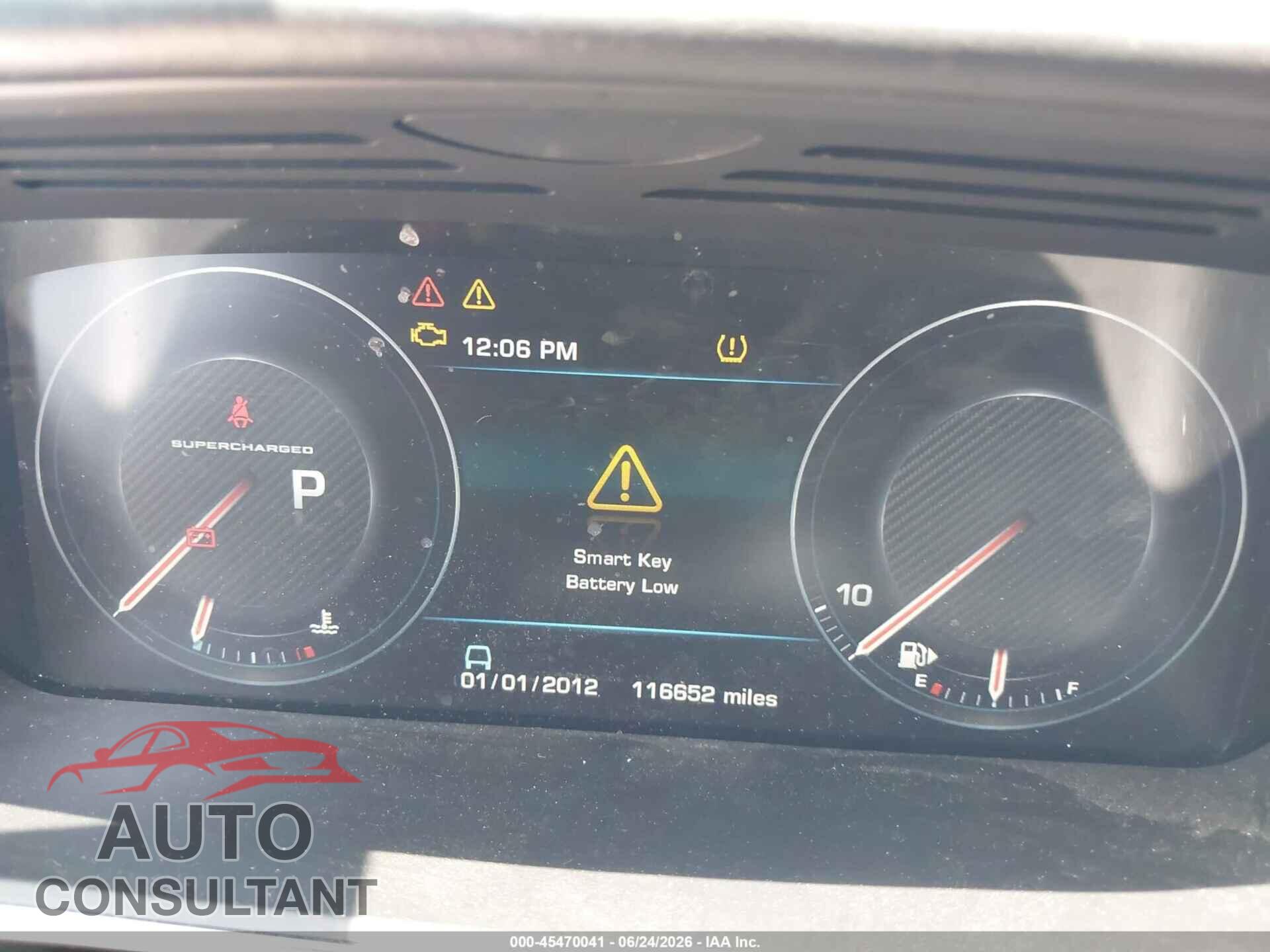 LAND ROVER RANGE ROVER 2013 - SALGV2EF8DA118427