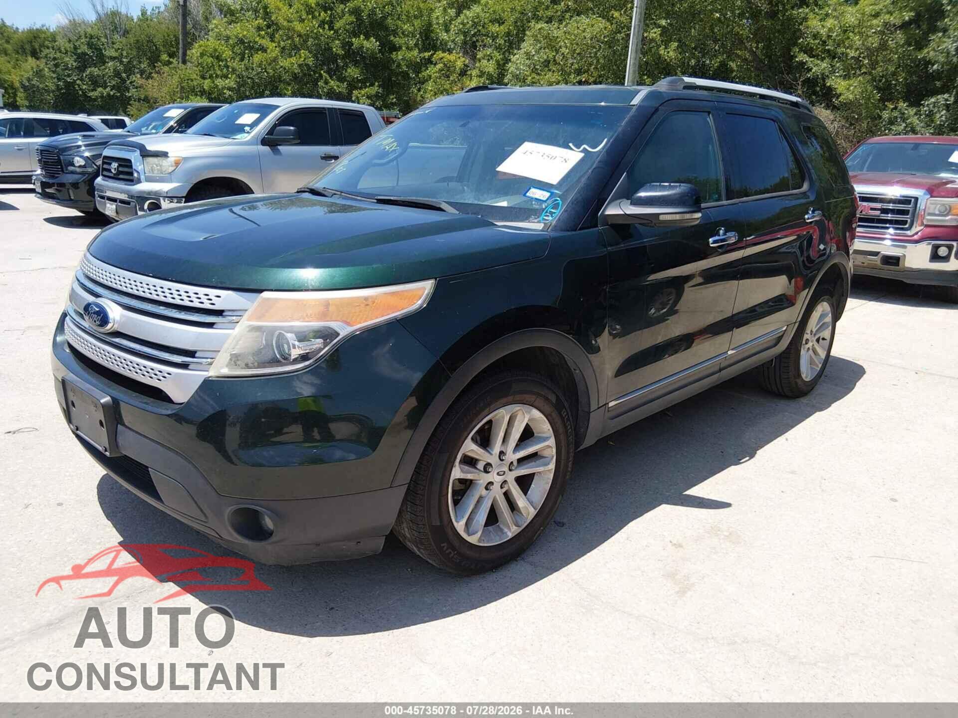 FORD EXPLORER 2013 - 1FM5K7D94DGA04112