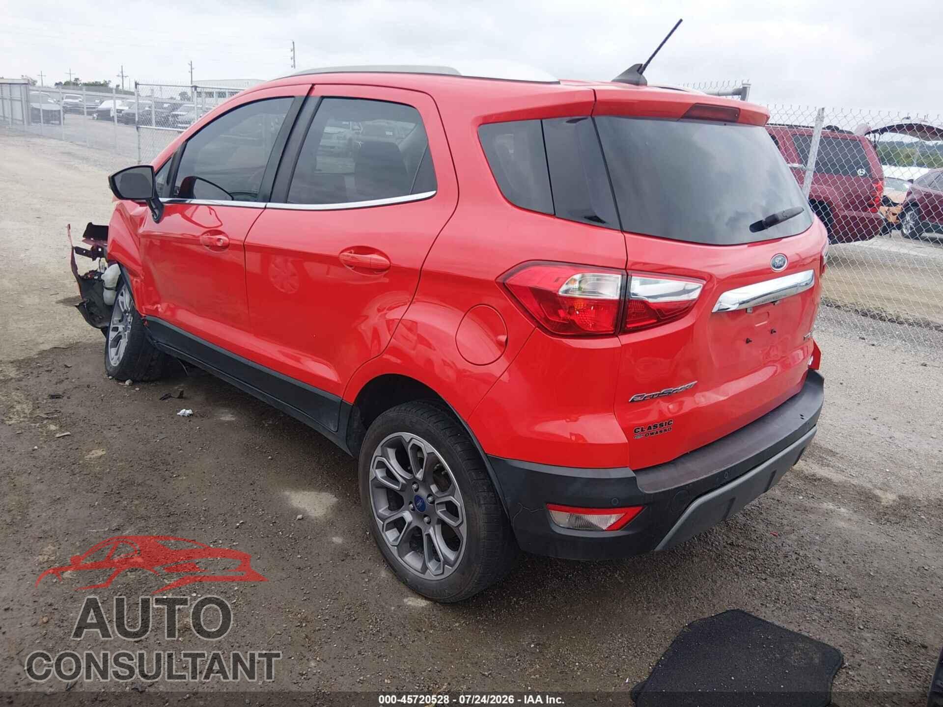 FORD ECOSPORT 2020 - MAJ6S3KL5LC360838