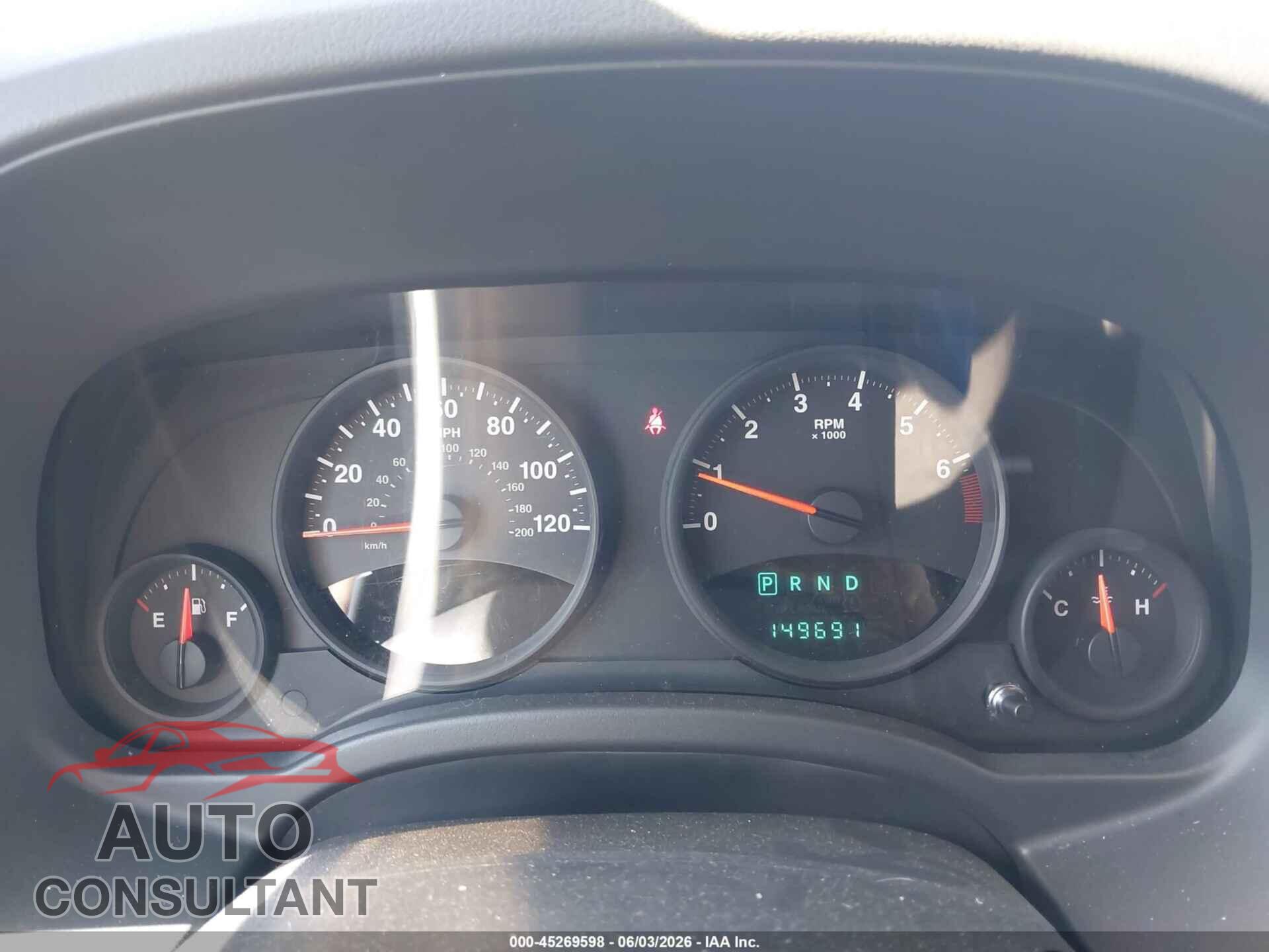 JEEP COMPASS 2010 - 1J4NT1FA5AD625498