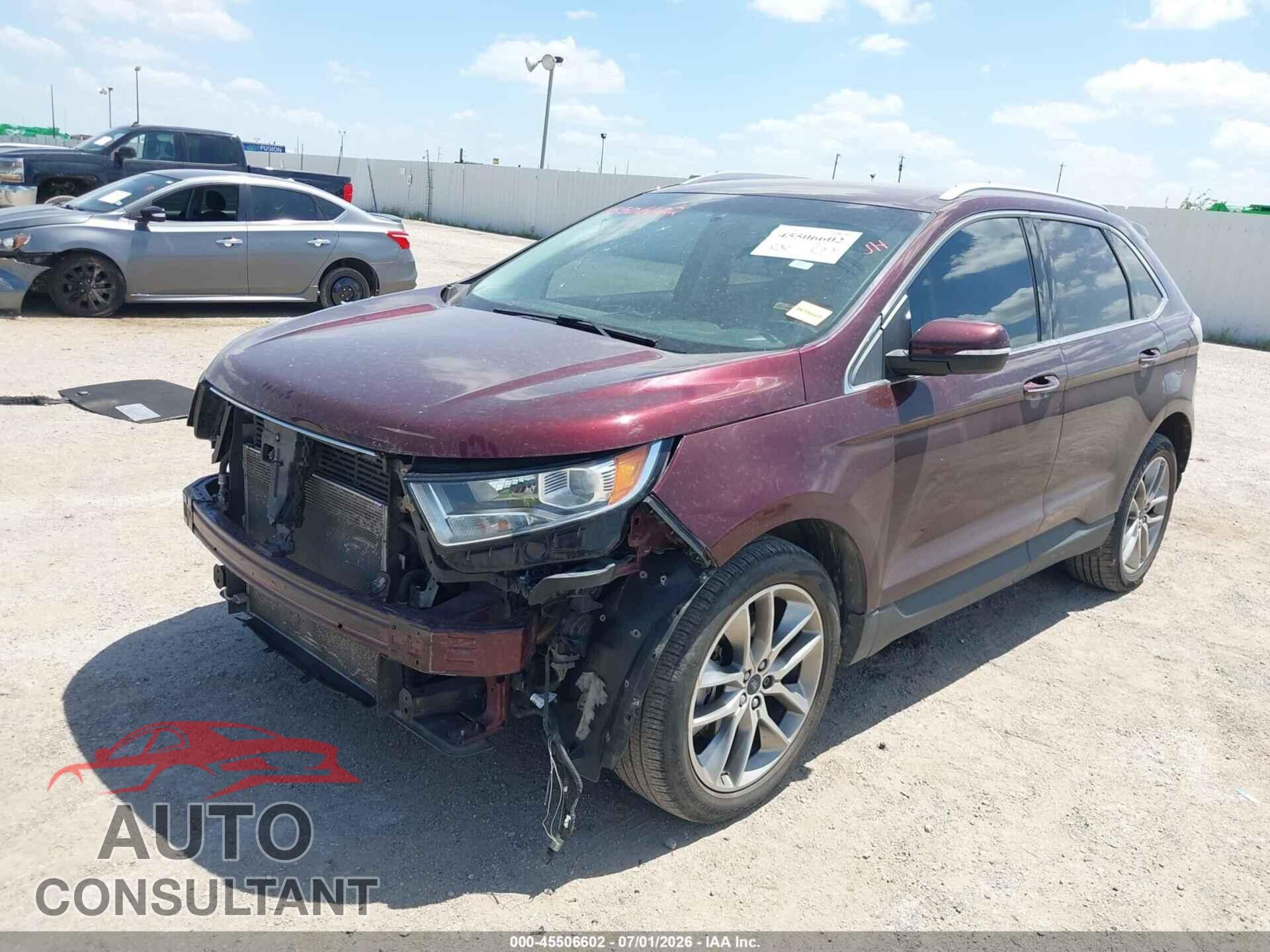 FORD EDGE 2017 - 2FMPK3K87HBC09089