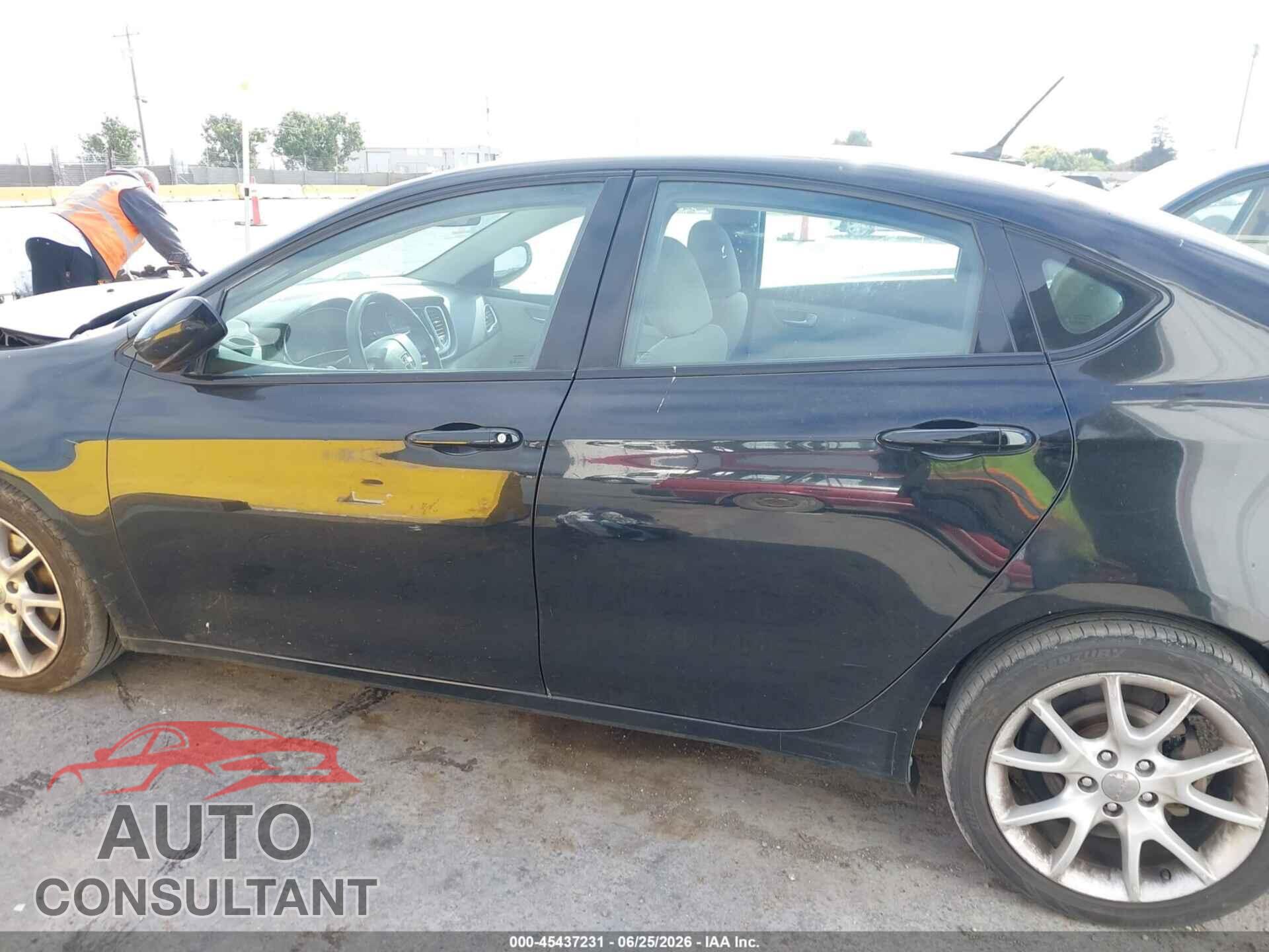 DODGE DART 2013 - 1C3CDFBA6DD209787