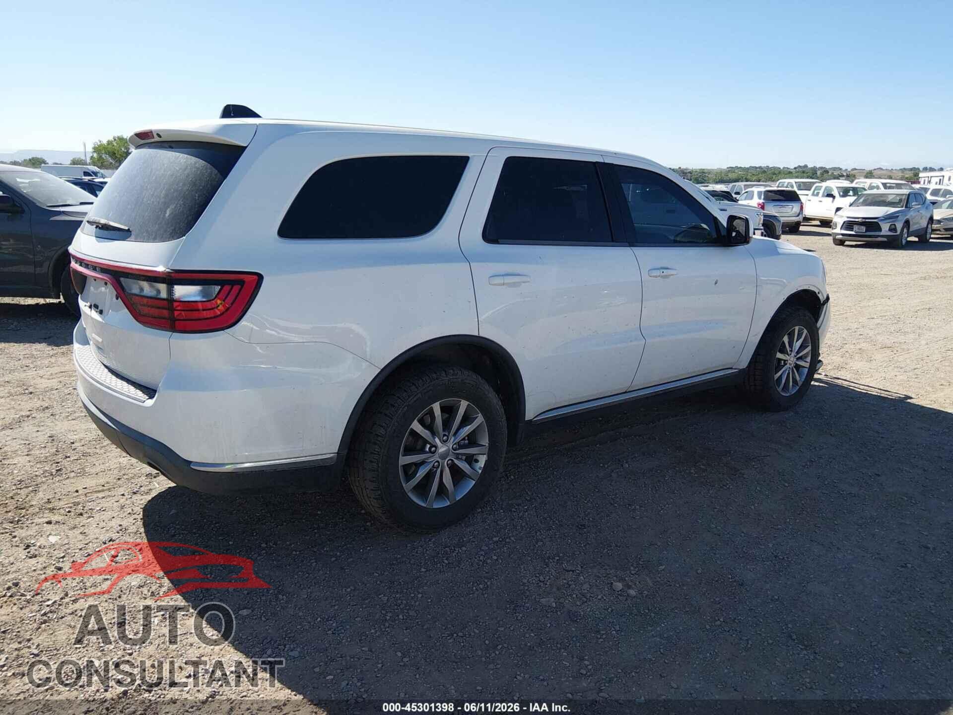 DODGE DURANGO 2017 - 1C4RDJFG7HC857674