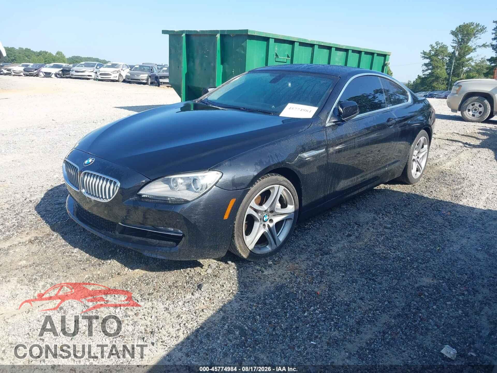 BMW 650I 2012 - WBALX3C59CDV77864