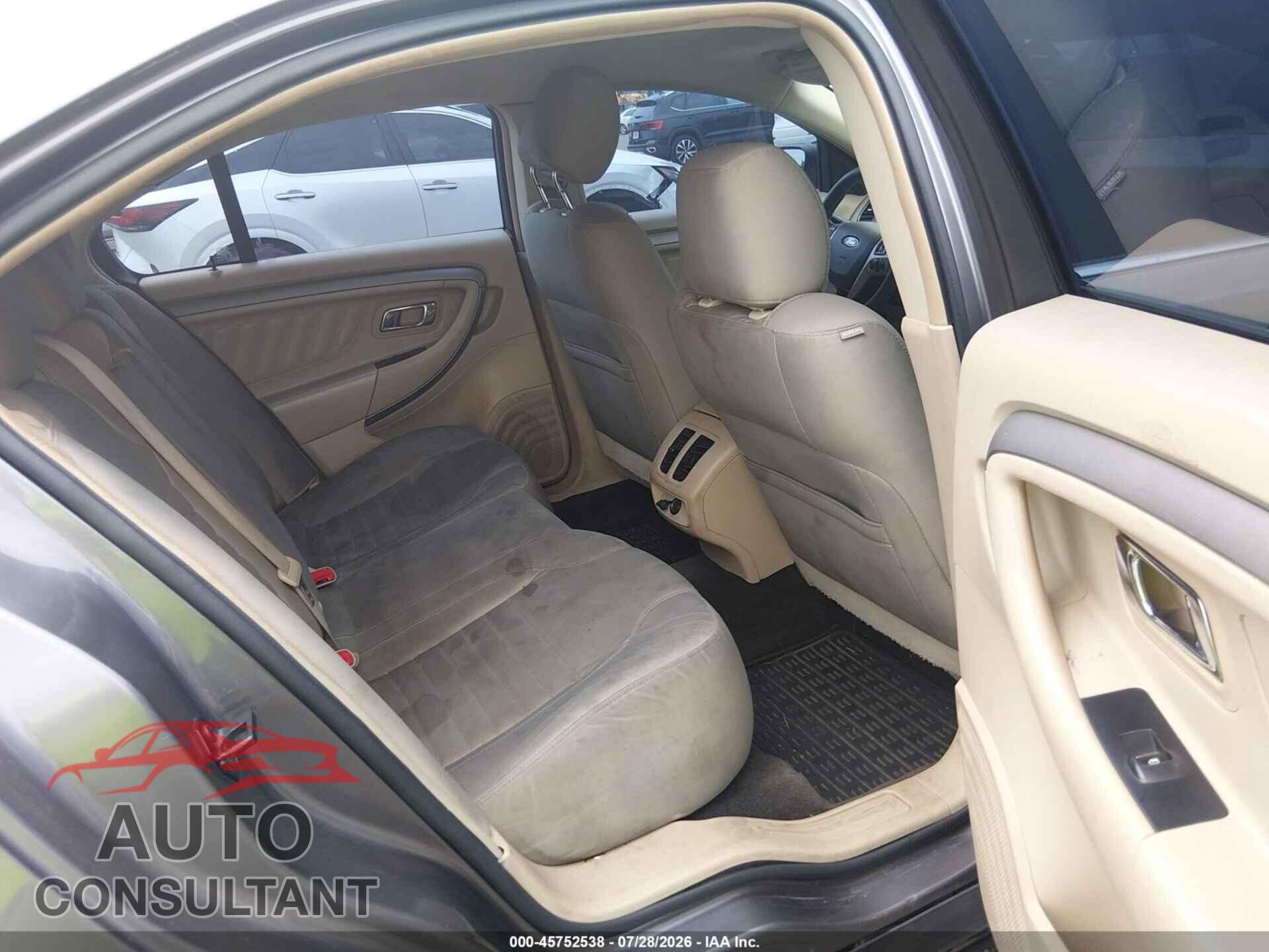 FORD TAURUS 2013 - 1FAHP2D92DG160175