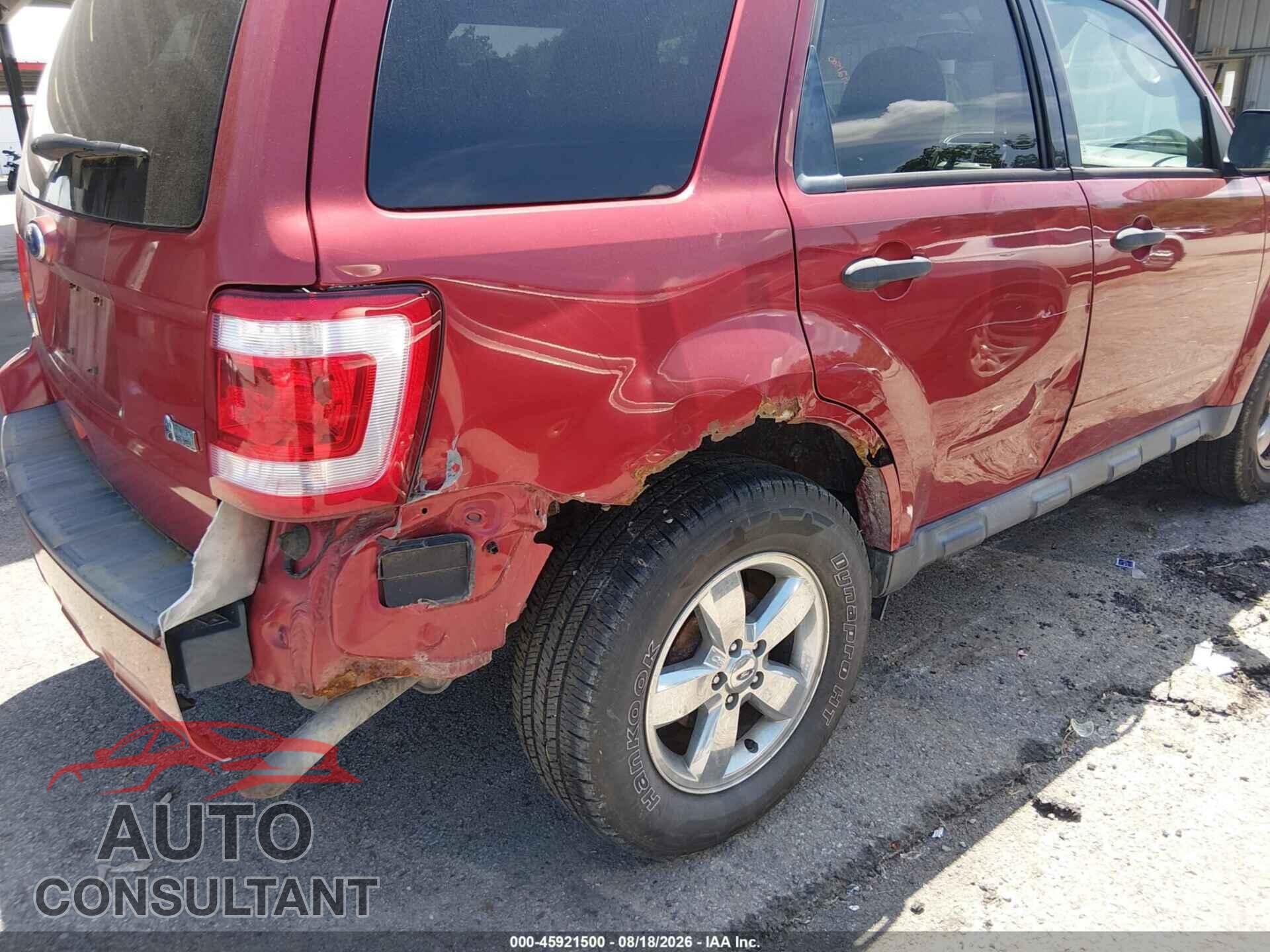 FORD ESCAPE 2012 - 1FMCU0DG3CKA81945