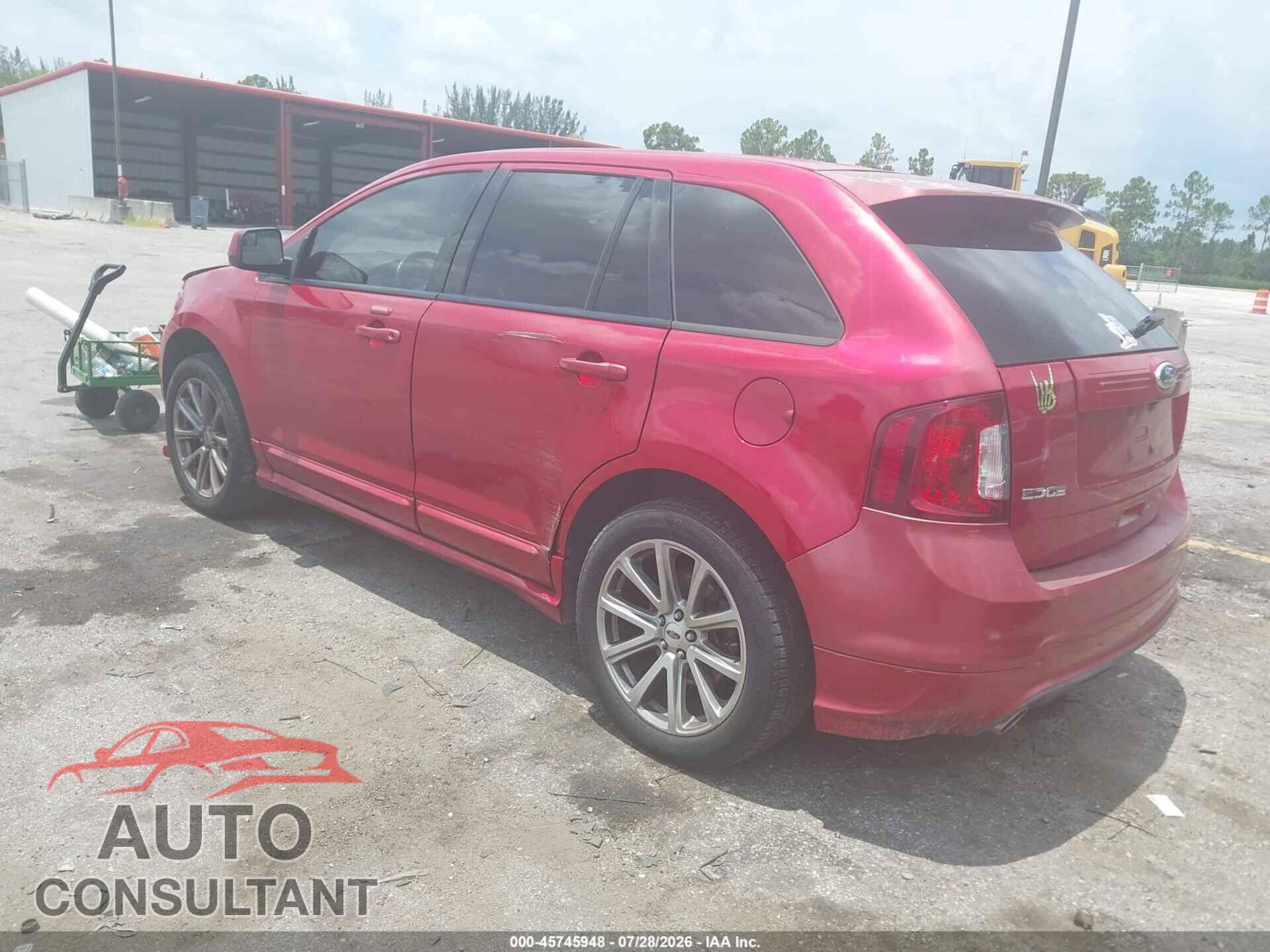 FORD EDGE 2011 - 2FMDK3AKXBBA80000