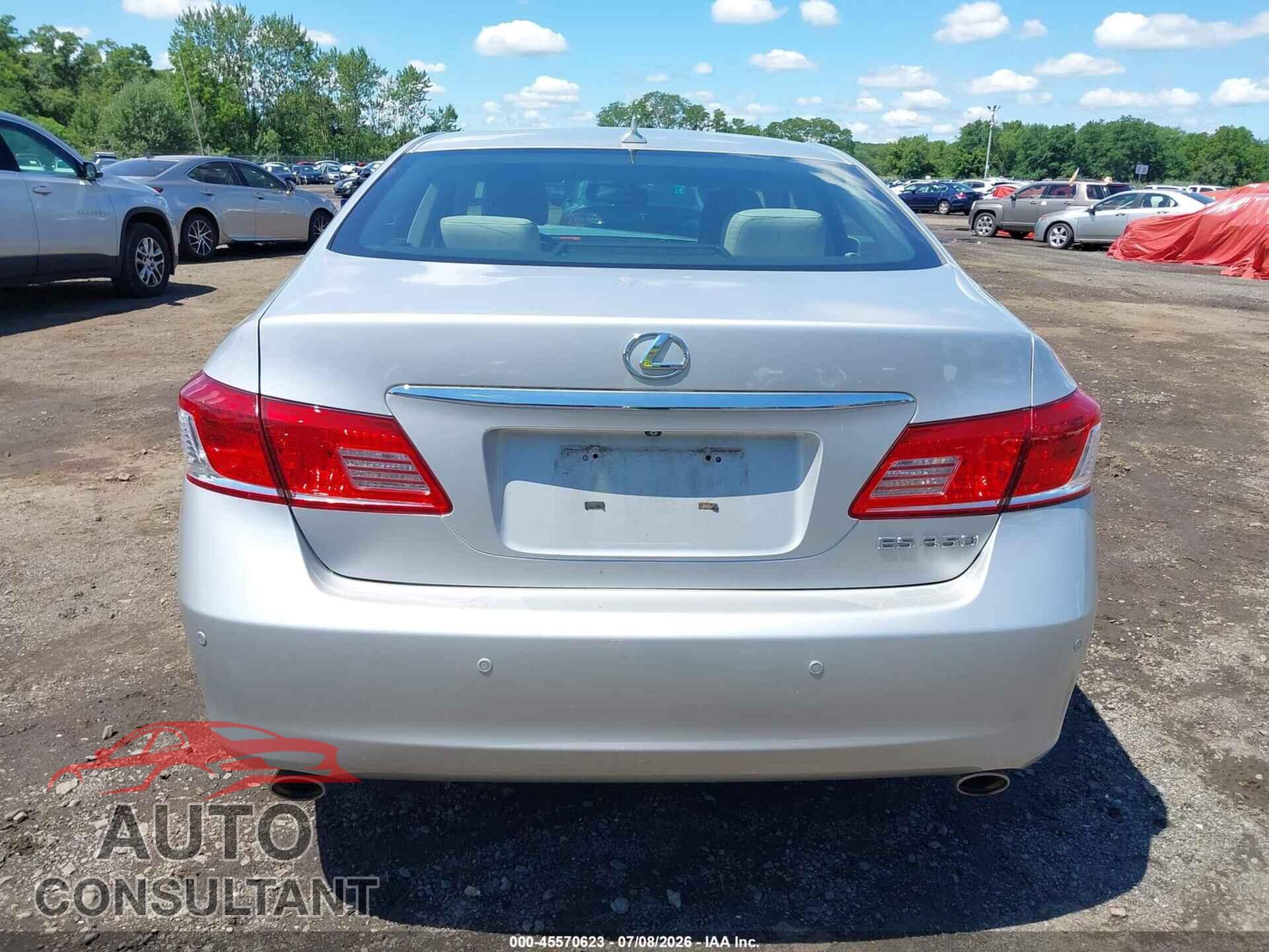 LEXUS ES 350 2012 - JTHBK1EG6C2478865