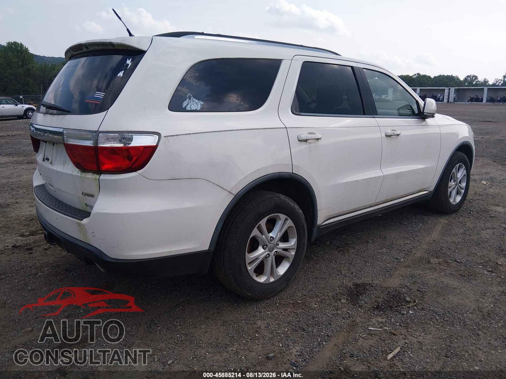 DODGE DURANGO 2012 - 1C4RDJDG4CC121299