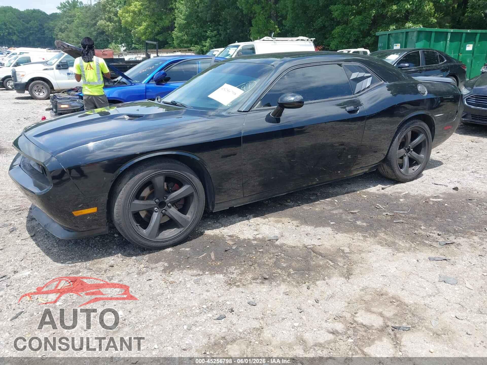 DODGE CHALLENGER 2012 - 2C3CDYAG8CH134237
