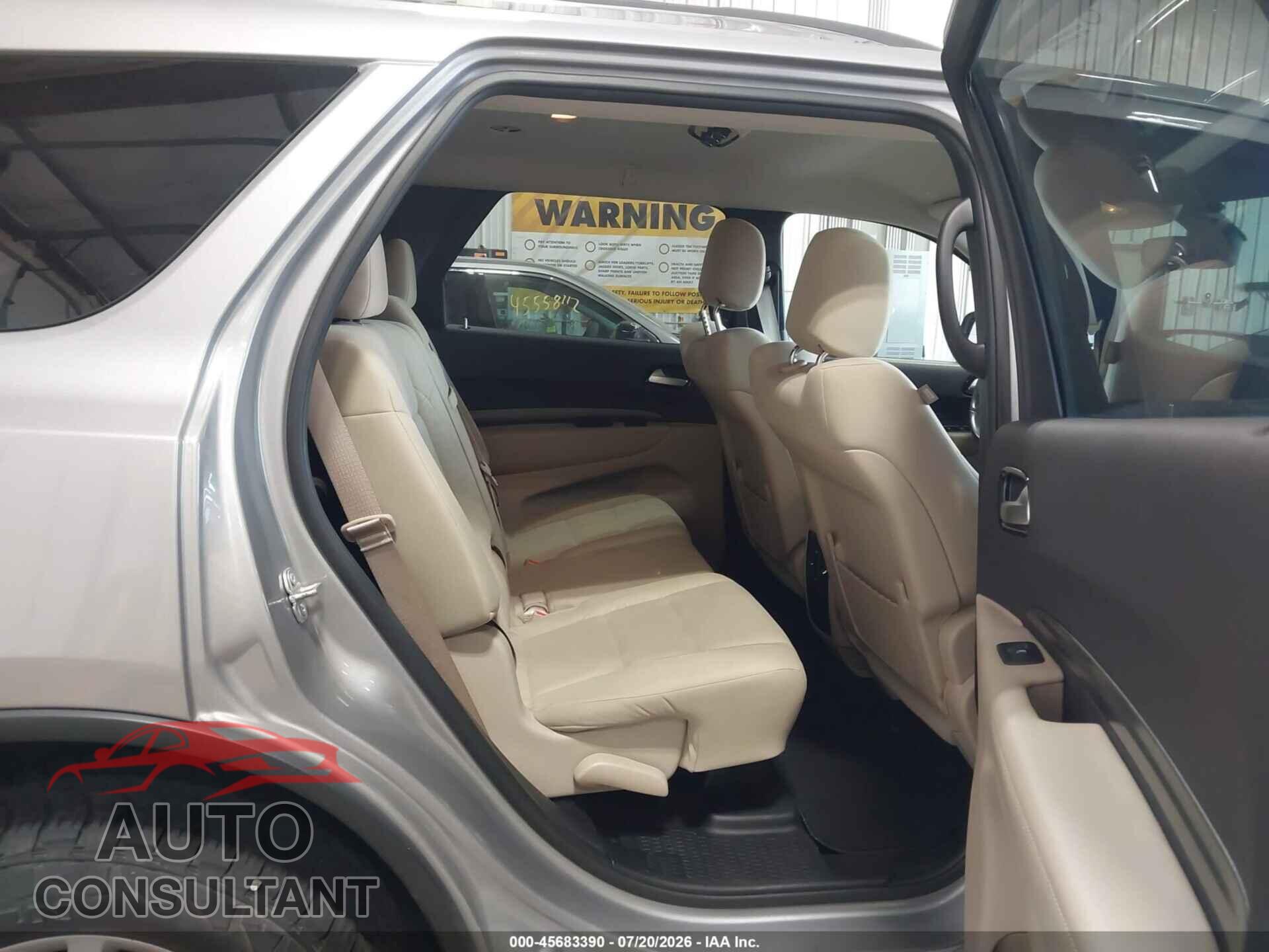 DODGE DURANGO 2021 - 1C4RDJAG0MC544631