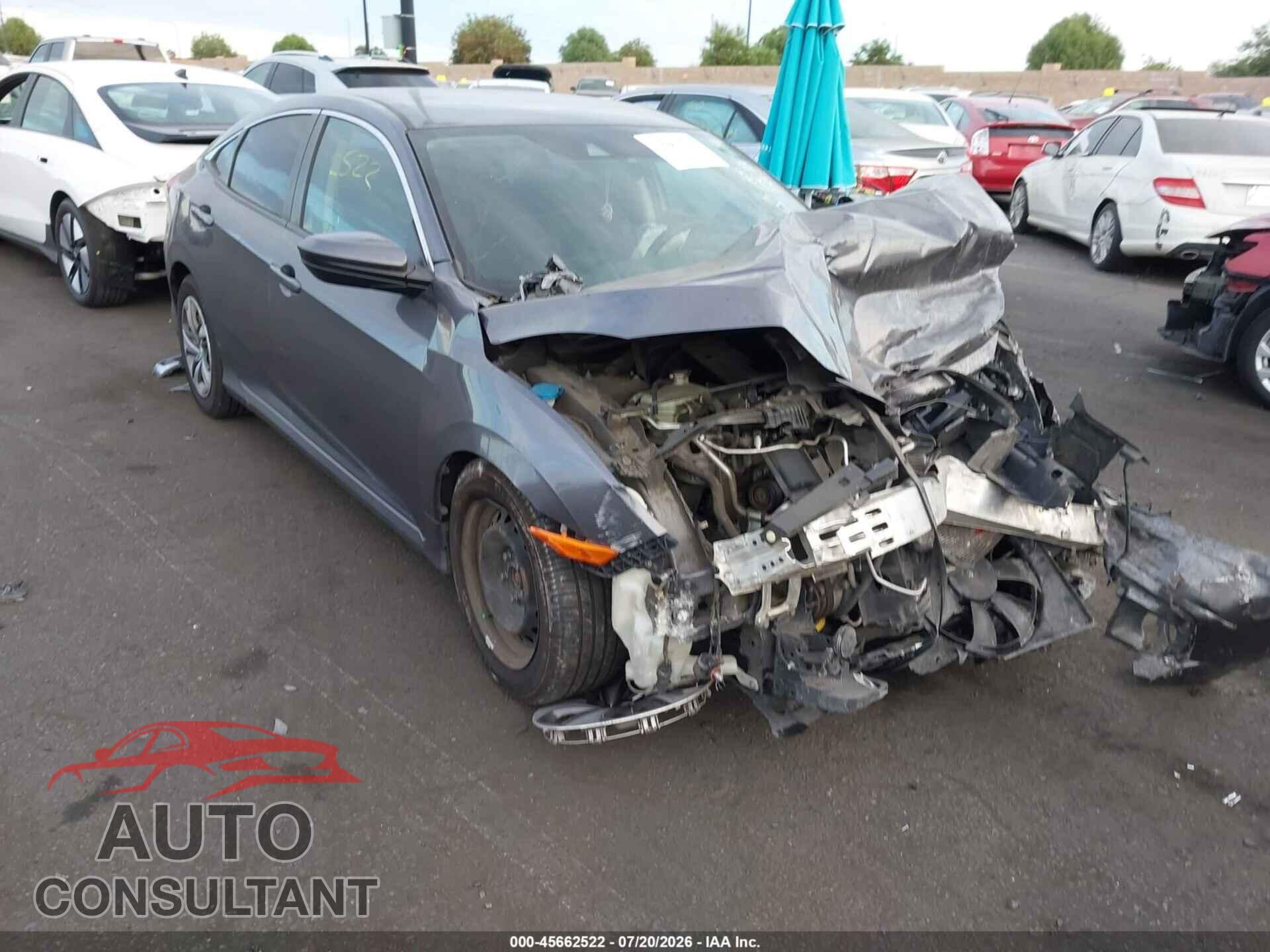 HONDA CIVIC 2019 - 2HGFC2F60KH562733