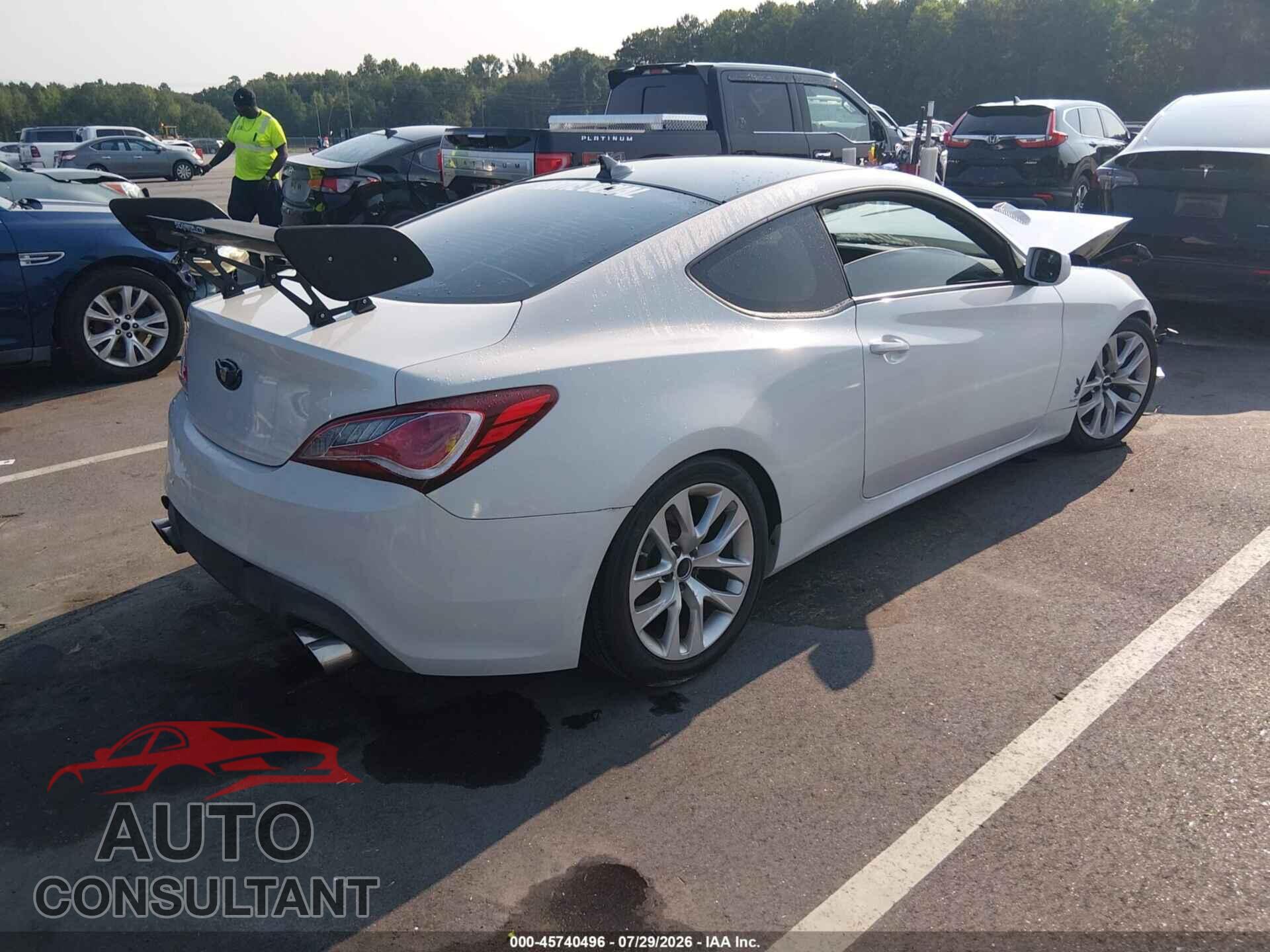 HYUNDAI GENESIS 2013 - KMHHT6KD0DU092573