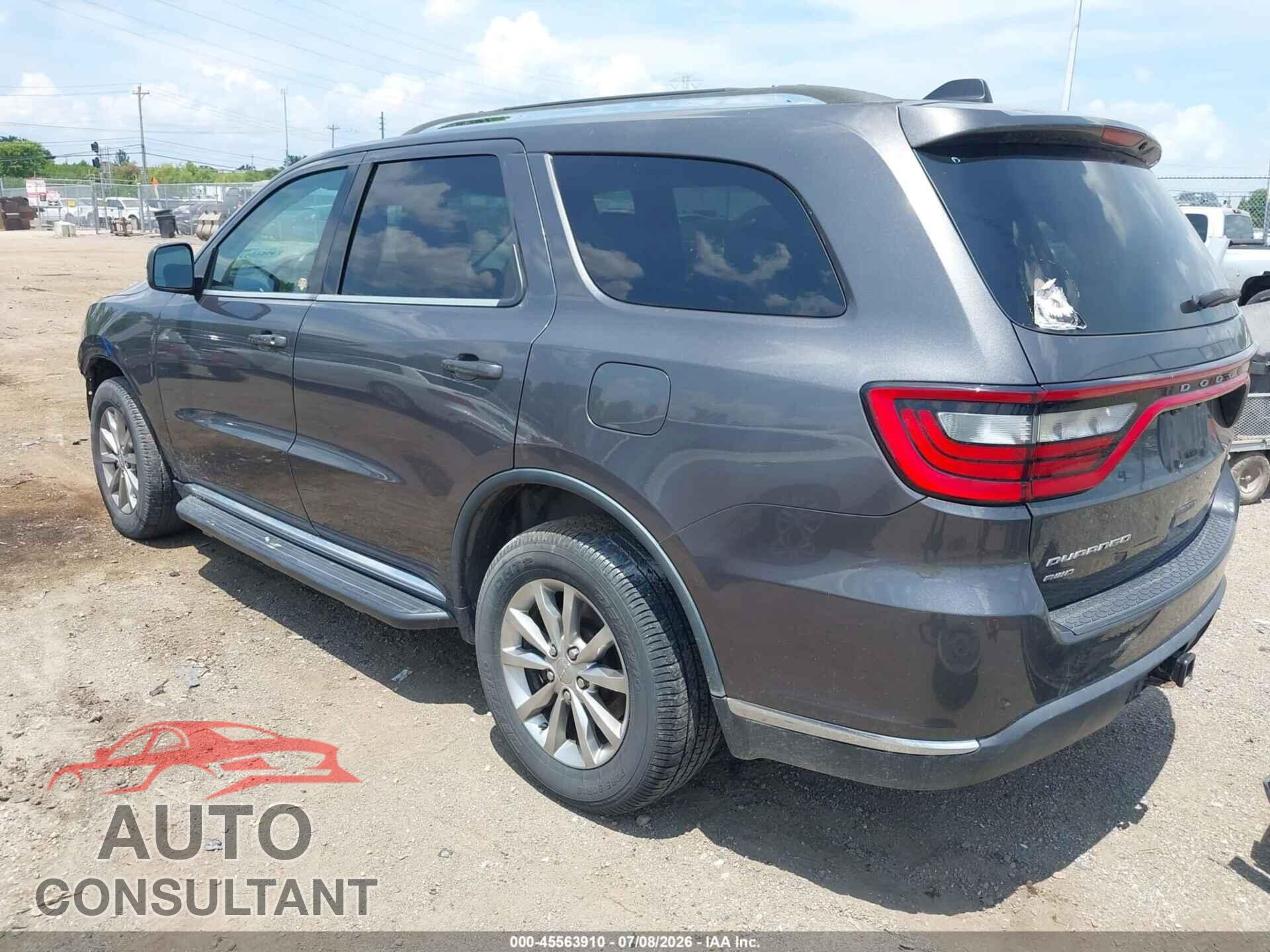 DODGE DURANGO 2017 - 1C4RDJAG3HC606514