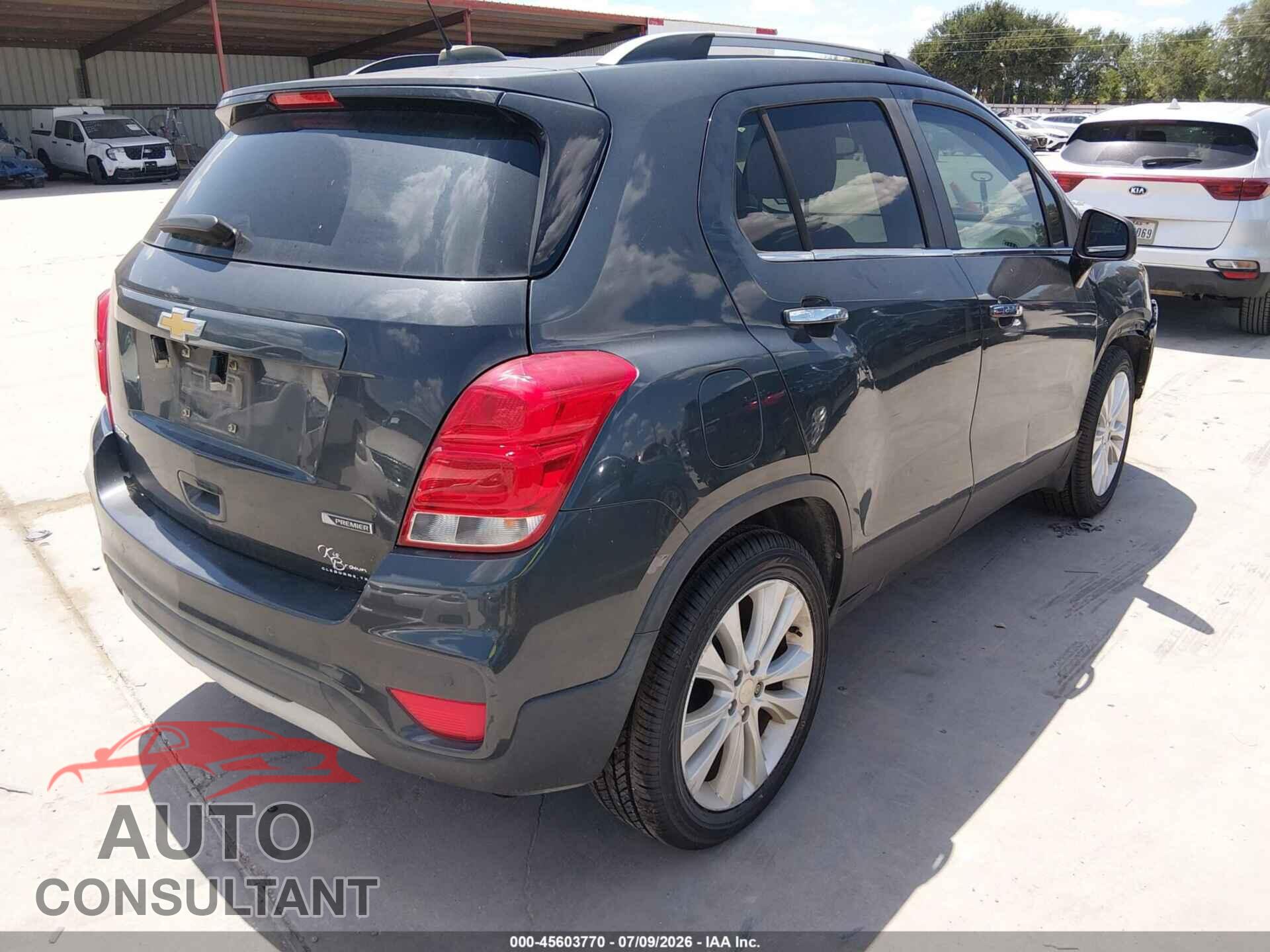 CHEVROLET TRAX 2017 - 3GNCJMSB3HL265890