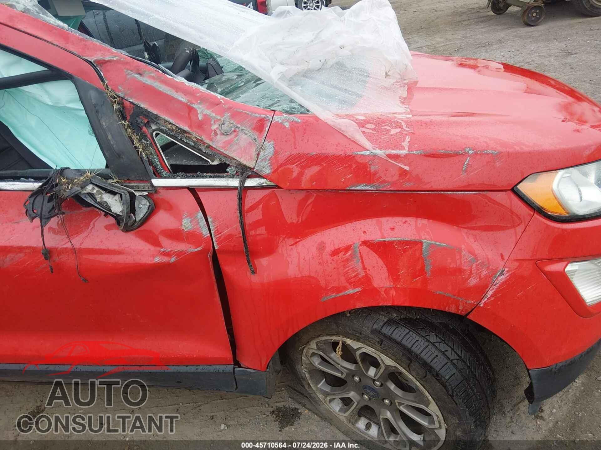 FORD ECOSPORT 2021 - MAJ6S3KL7MC402086