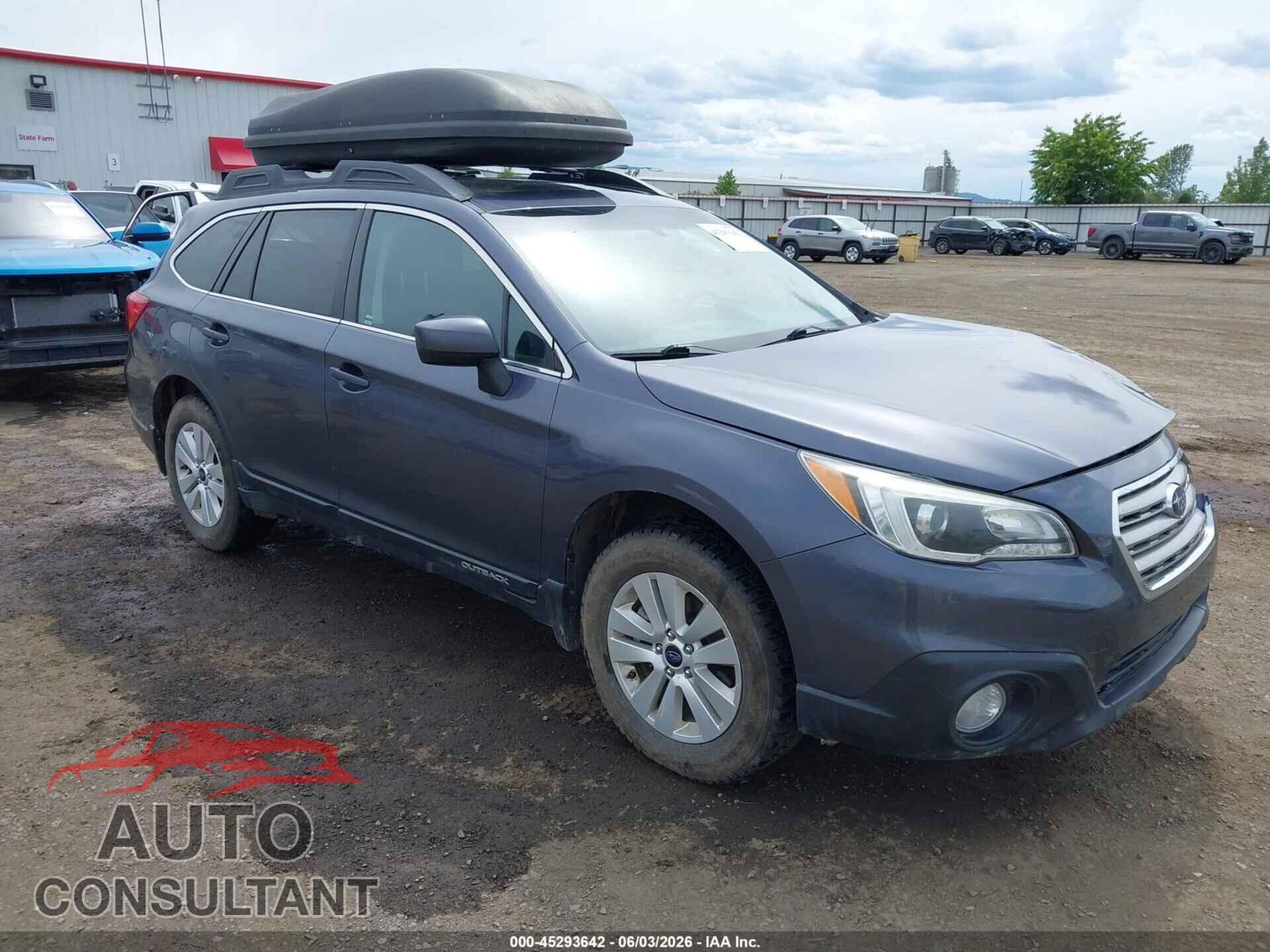 SUBARU OUTBACK 2015 - 4S4BSADC8F3291346