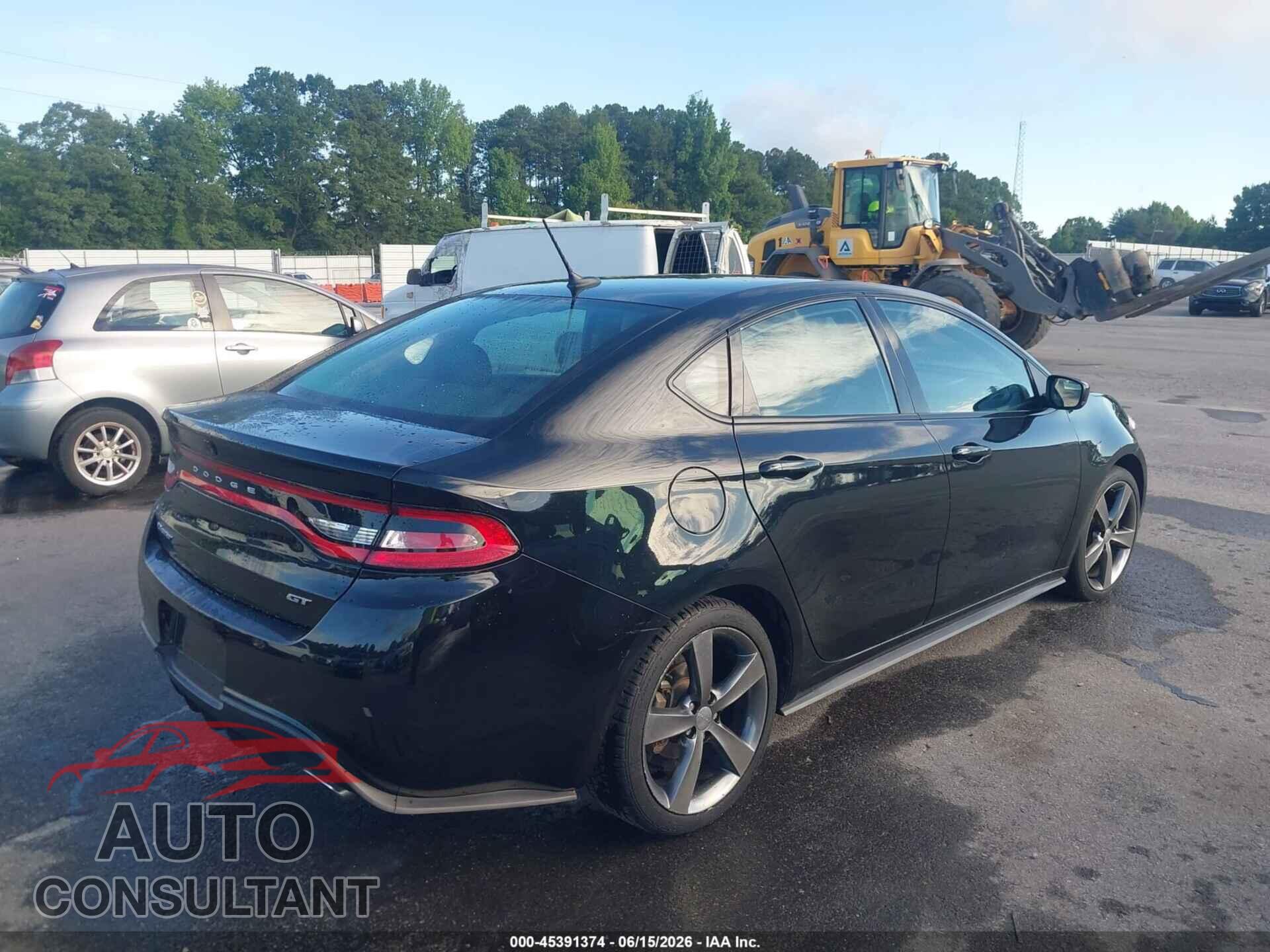 DODGE DART 2015 - 1C3CDFEB9FD181555