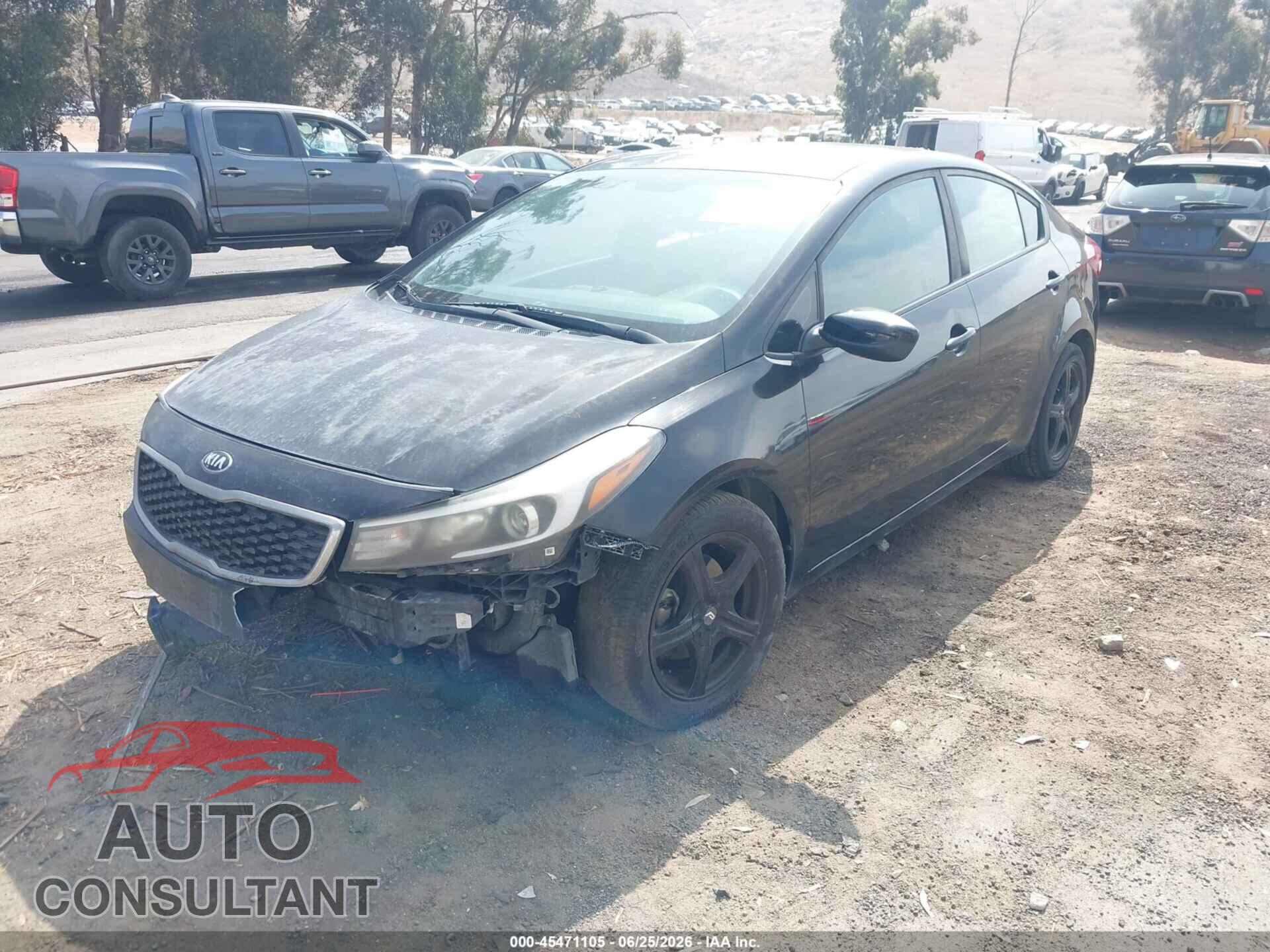 KIA FORTE 2017 - 3KPFK4A72HE044124
