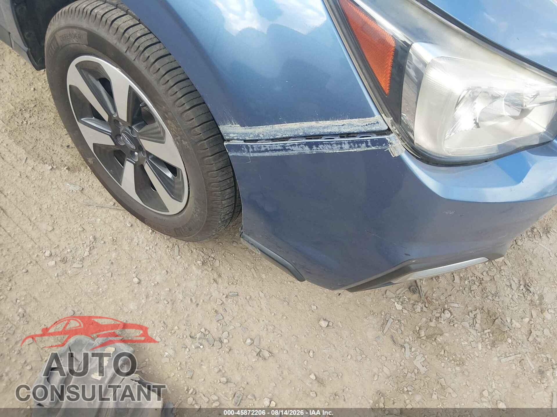 SUBARU FORESTER 2017 - JF2SJAGC7HH460315