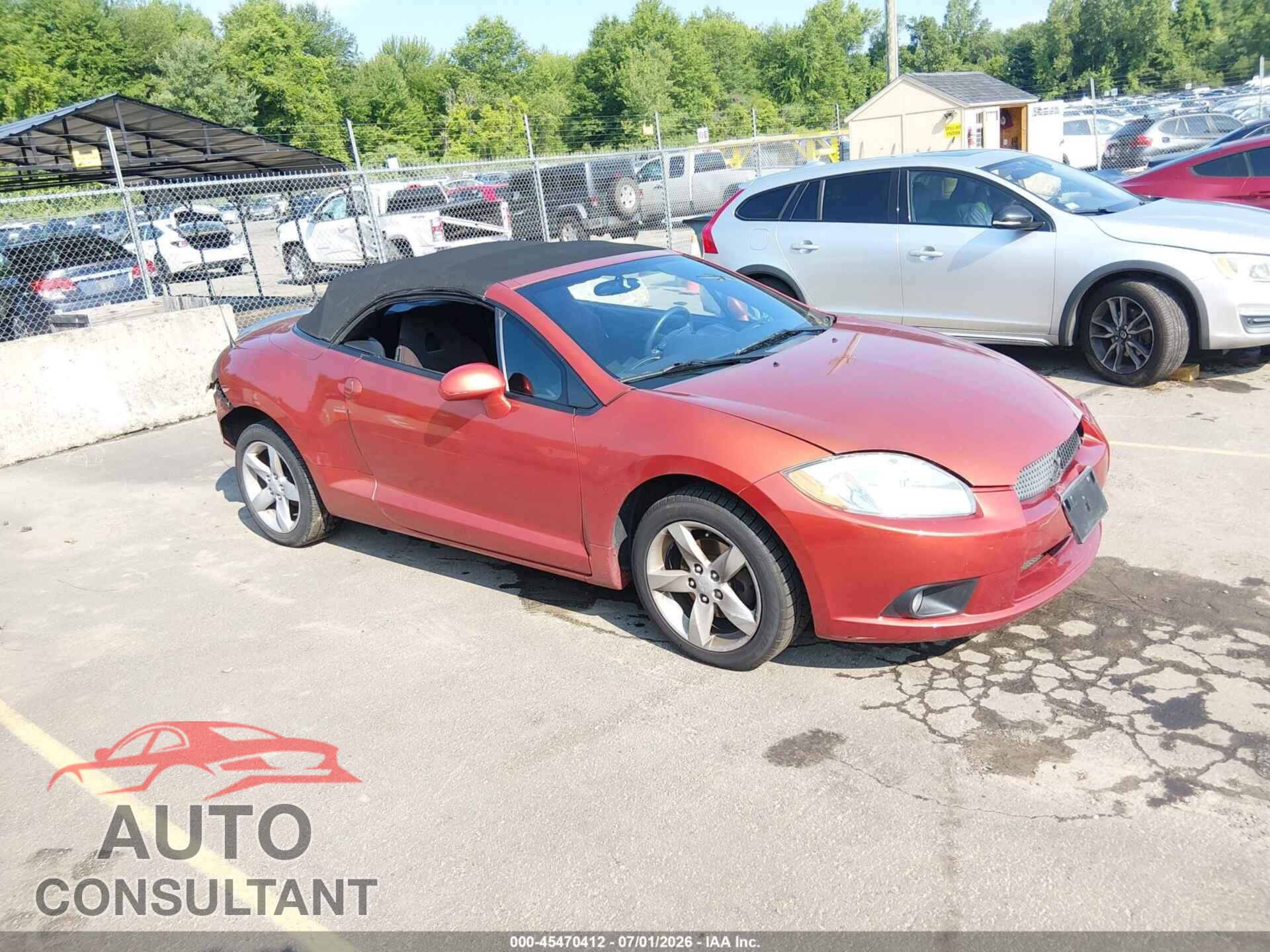 MITSUBISHI ECLIPSE SPYDER 2009 - 4A3AL25F99E010933
