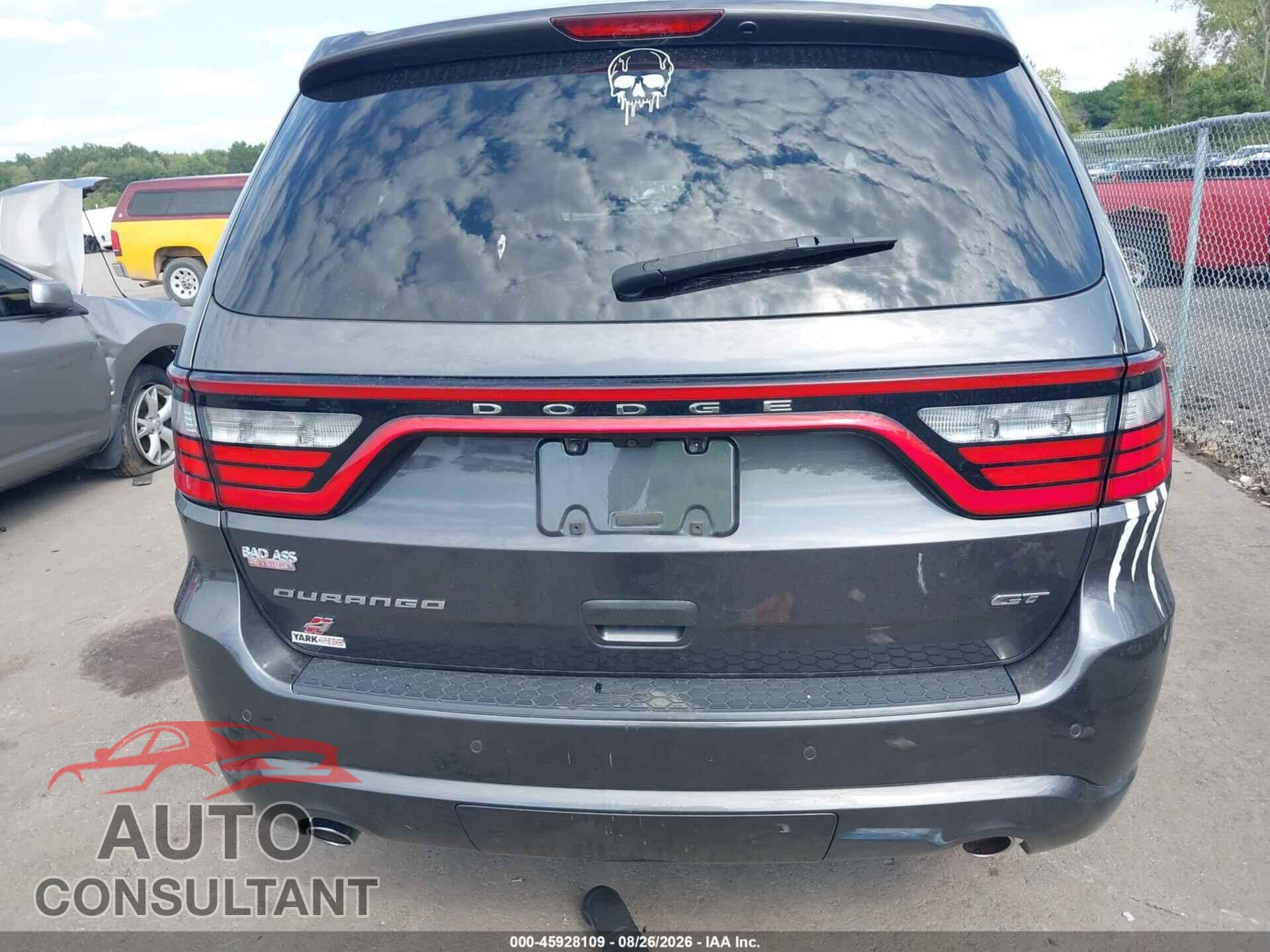 DODGE DURANGO 2018 - 1C4RDJDG3JC395316