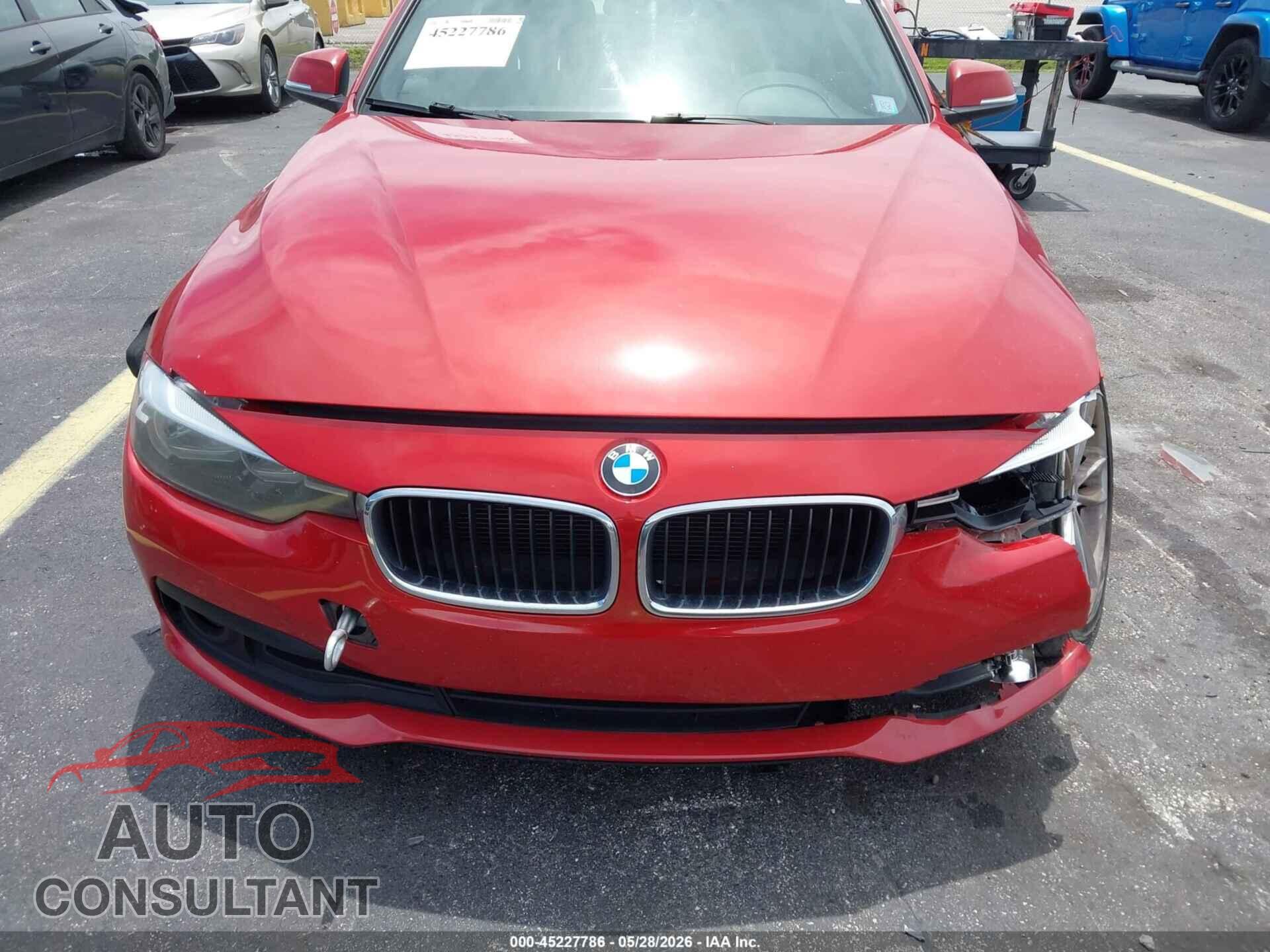 BMW 320I 2016 - WBA8E1G5XGNU11296