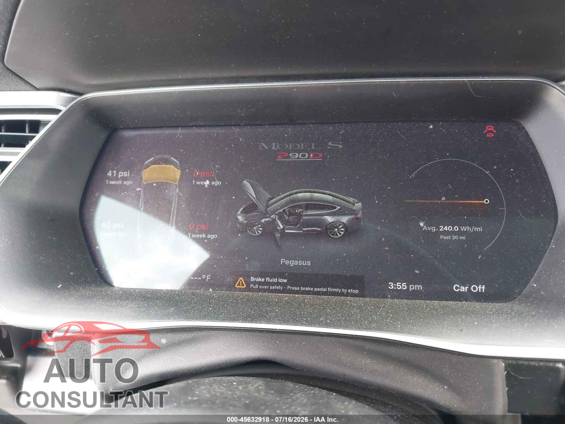 TESLA MODEL S 2015 - 5YJSA1E48FF116158