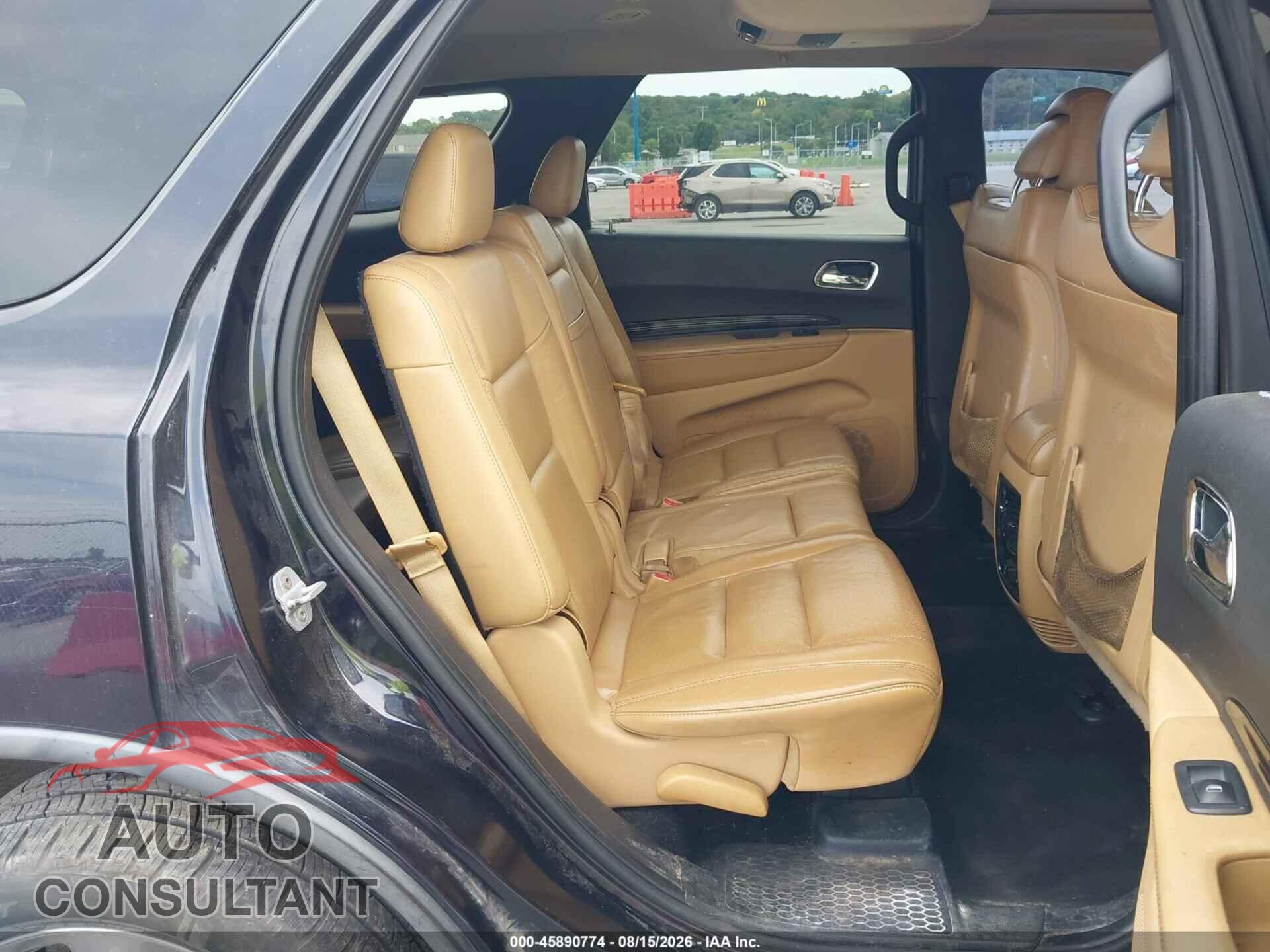 DODGE DURANGO 2011 - 1D4SE5GT3BC674476