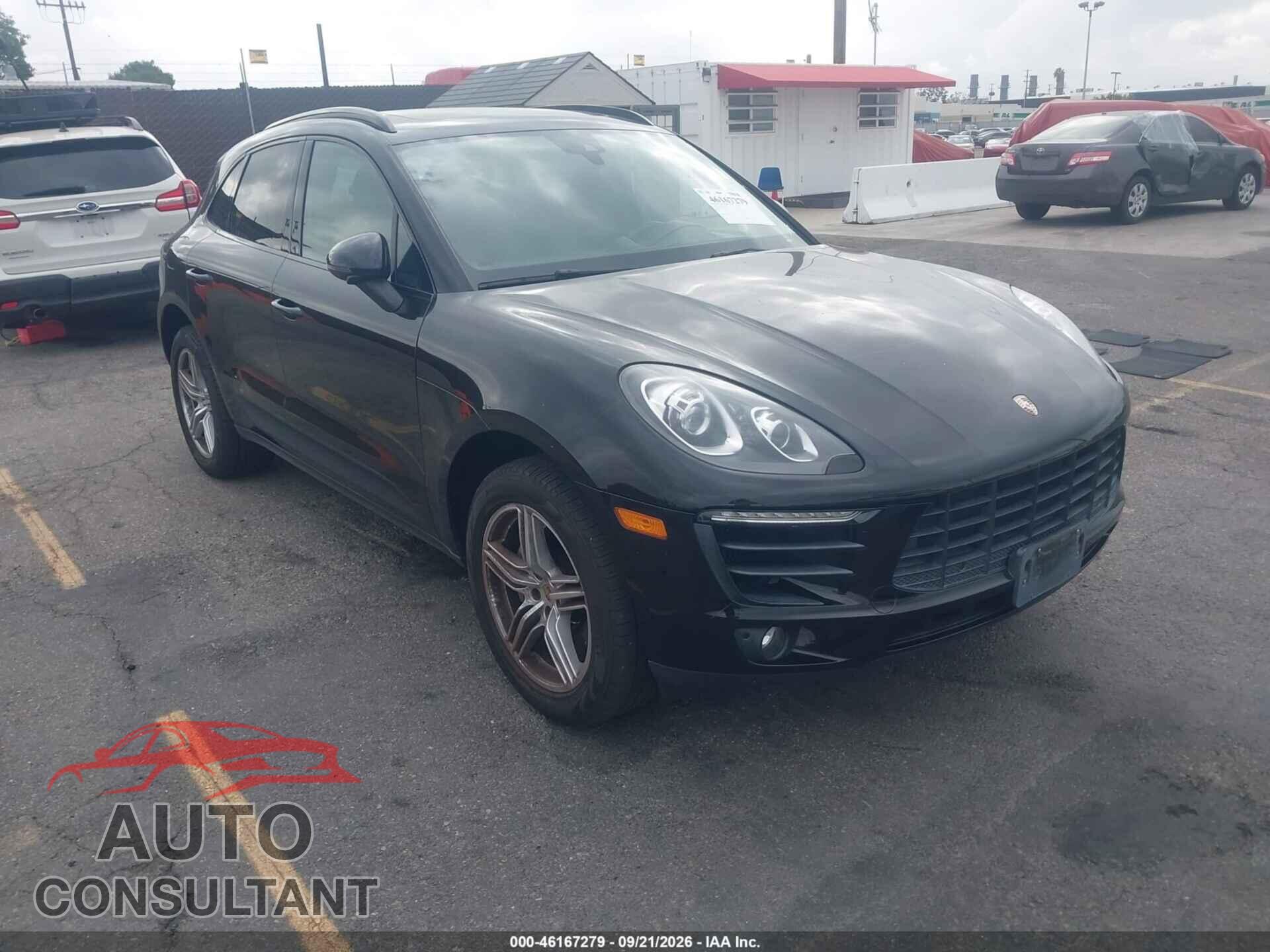 PORSCHE MACAN 2016 - WP1AB2A54GLB49233