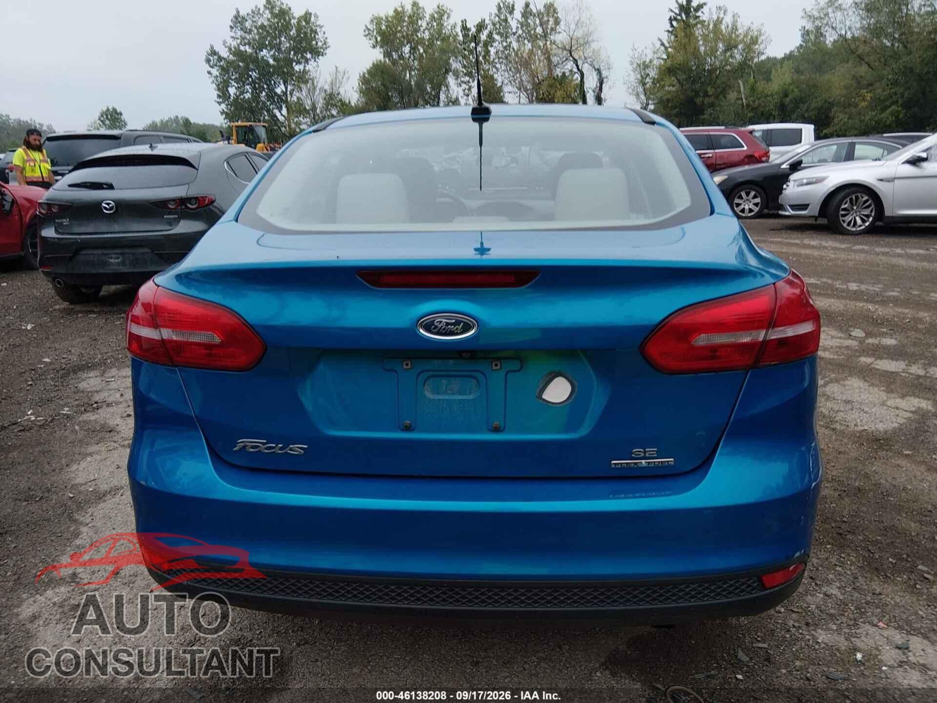 FORD FOCUS 2015 - 1FADP3F21FL313076